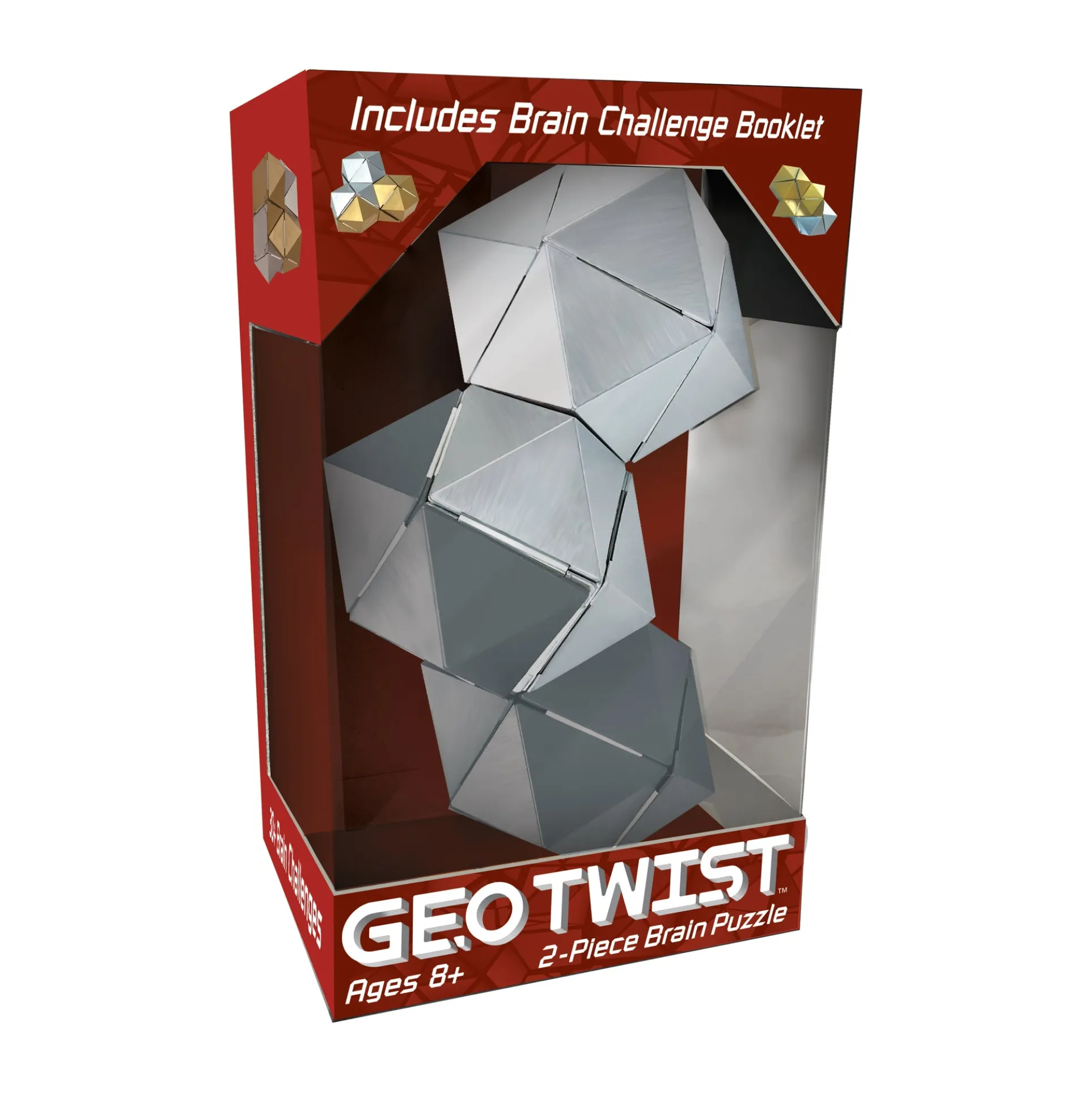 Geo Twist Colorful Polyhedral Brain Puzzle Toy