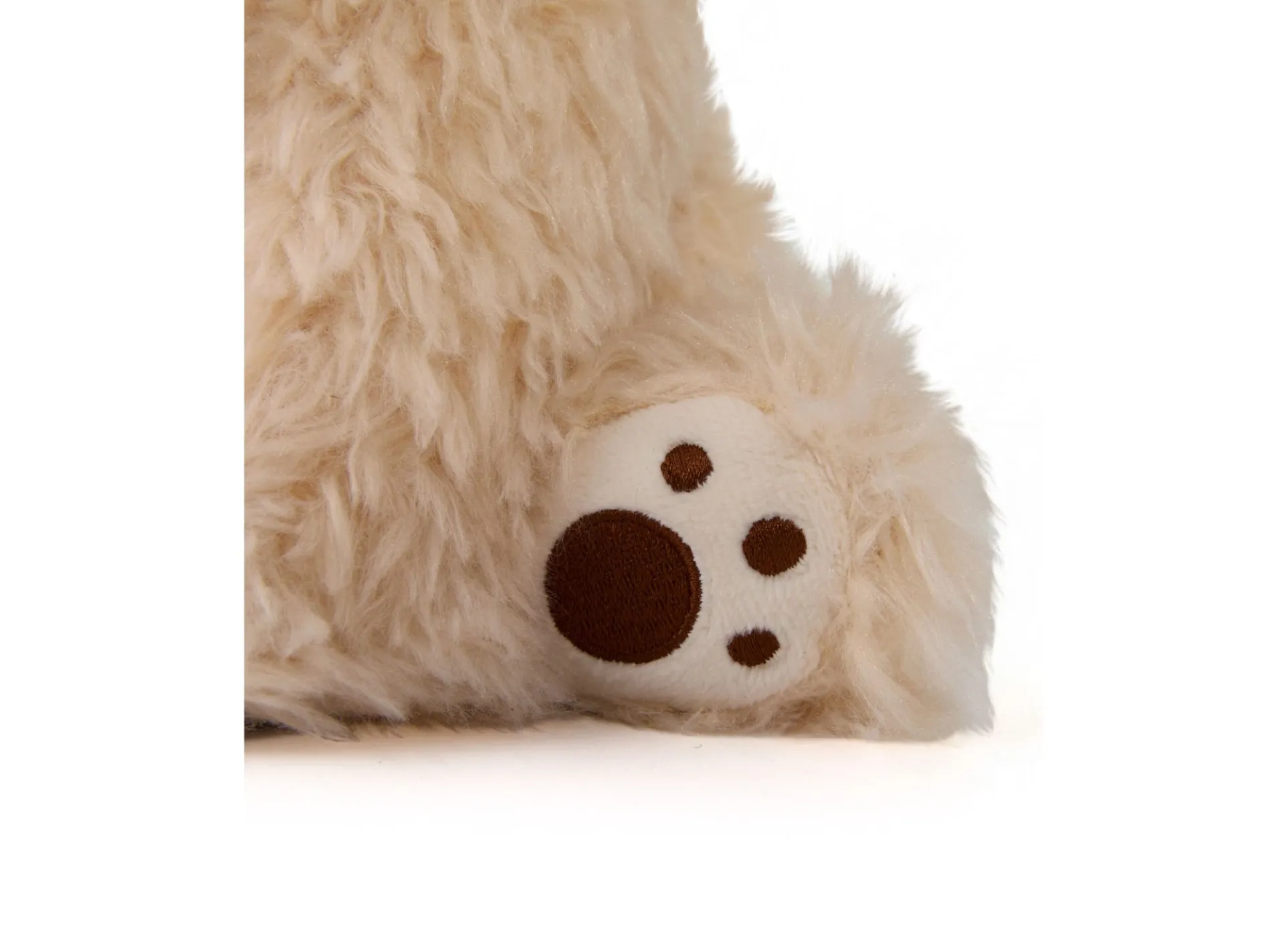 Geoffrey's Toy Box 10 inch Golden Retriever Plush with Festive Christmas Hat