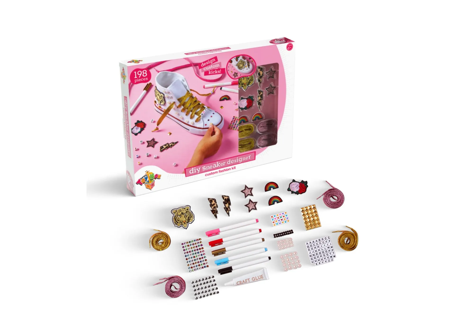 Geoffrey's Toy Box DIY Sneaker Designer Fashion Kit - Exclusive at Macy's