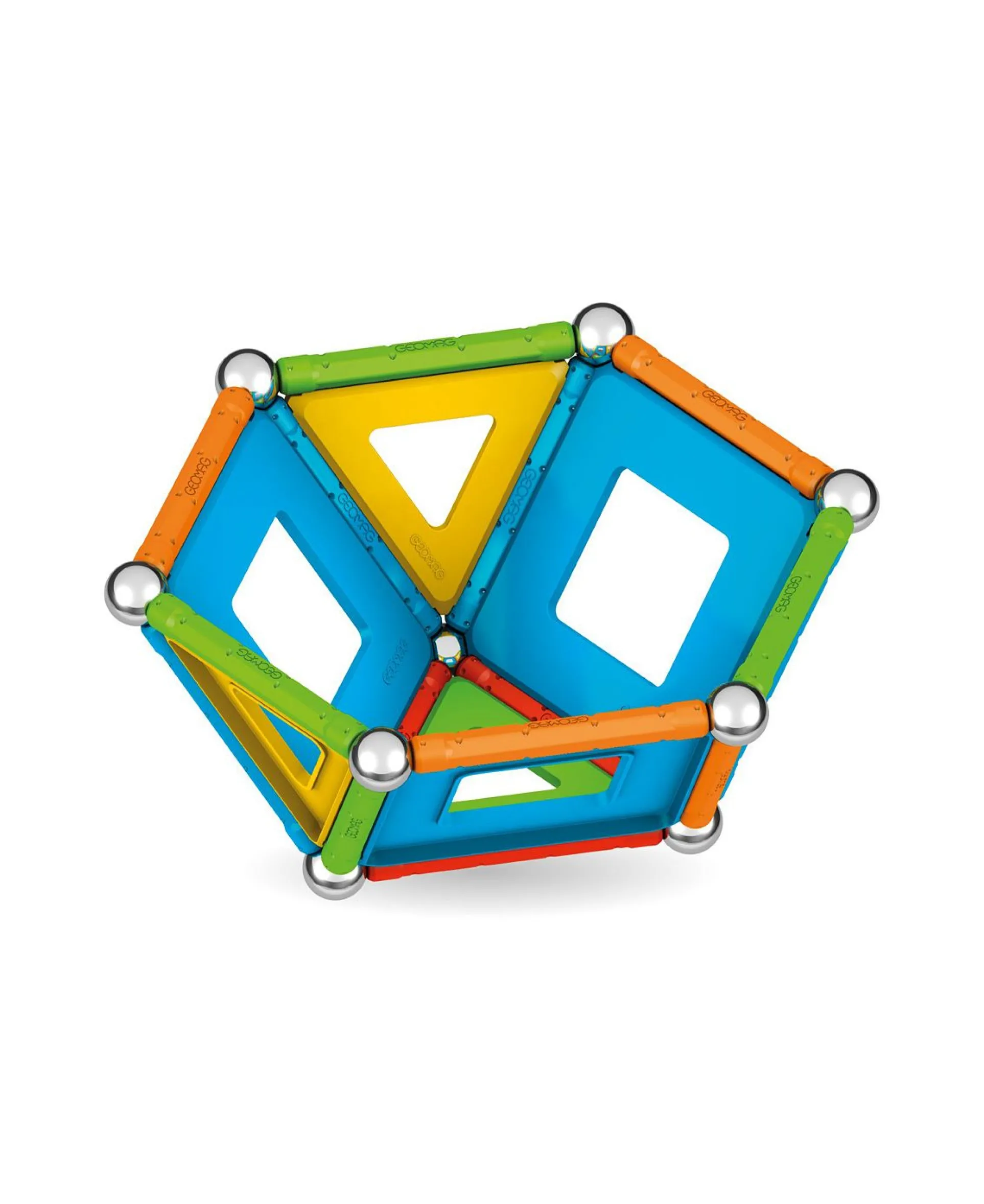Geomag Supercolor Recycled Magnetic Building Set - 52 Pieces