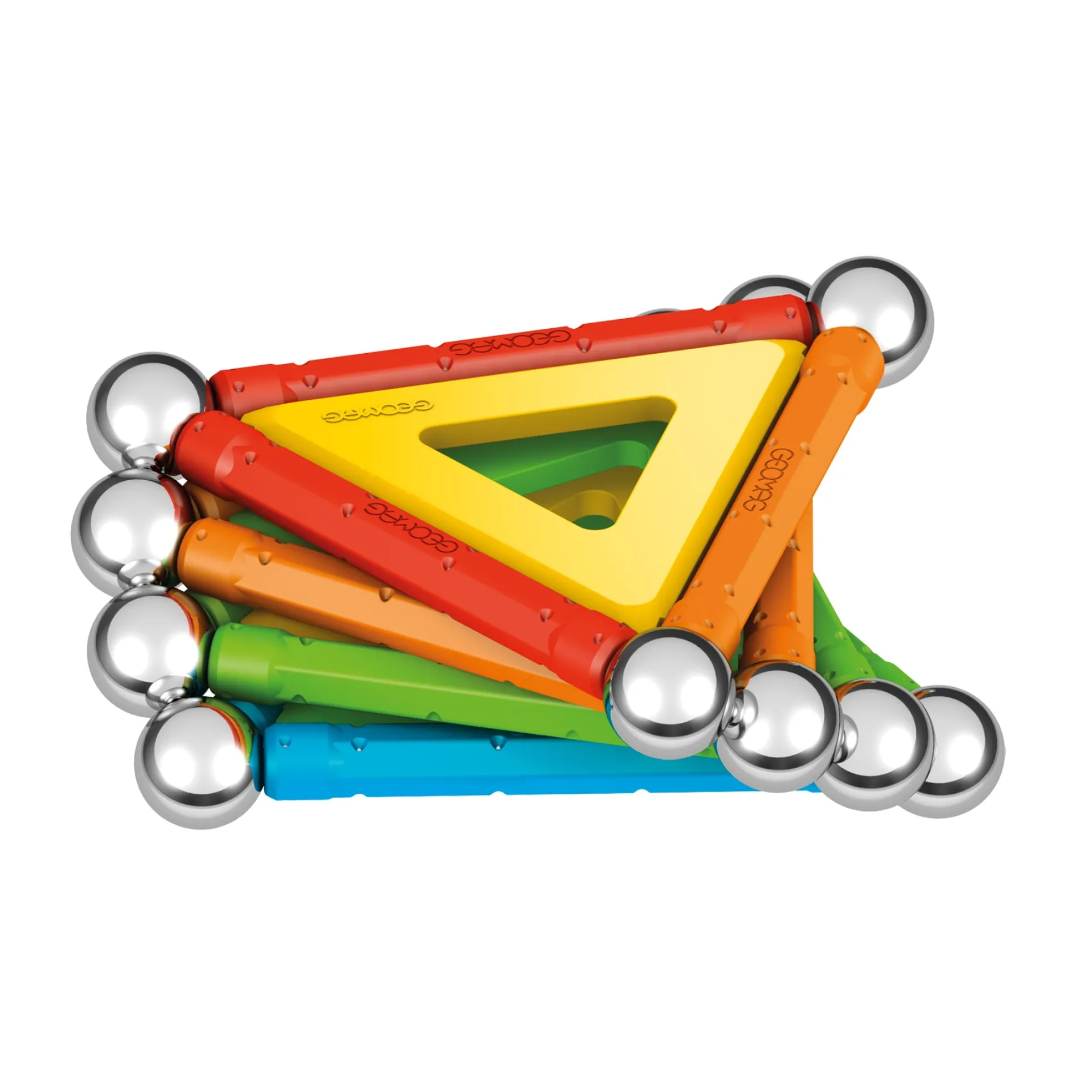 Geomag Supercolor Recycled Magnetic Building Set - 35 Pieces