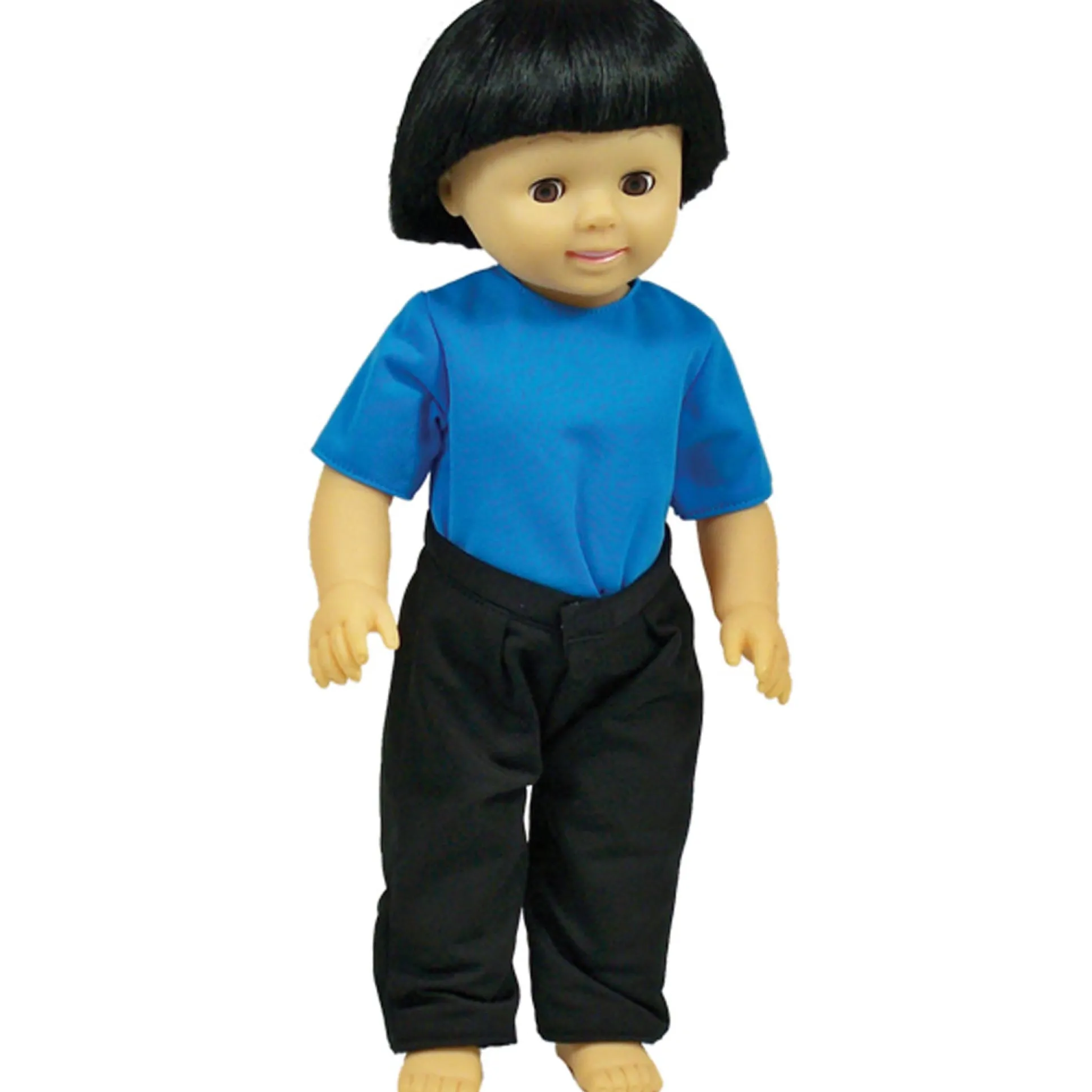 Get Ready Kids 16-inch Playful Pals Doll with Brunette Hair