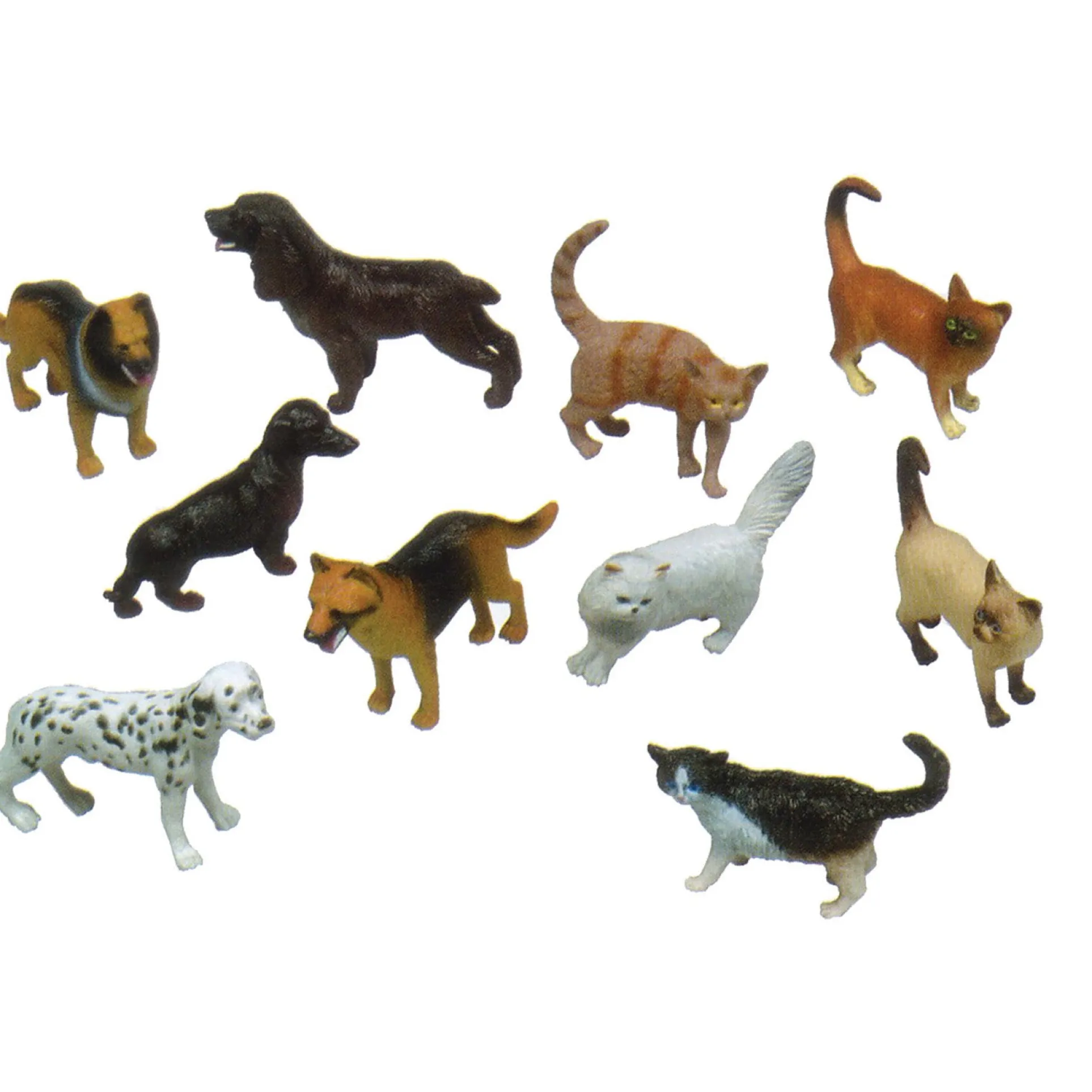 Get Ready Kids Pets Animal Playset – Multicolored Set of 10