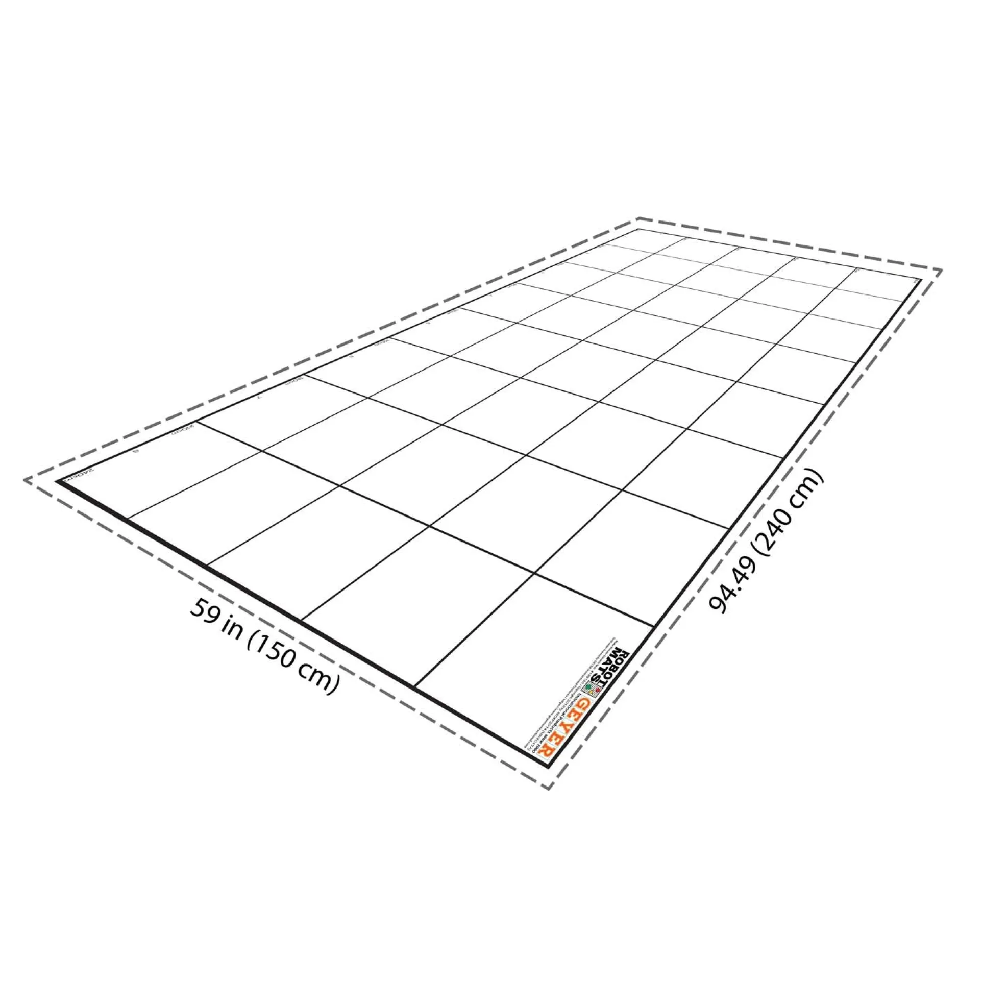 Geyer Instructional Wonder League Robotics Grid Mat - 150cm x 240cm