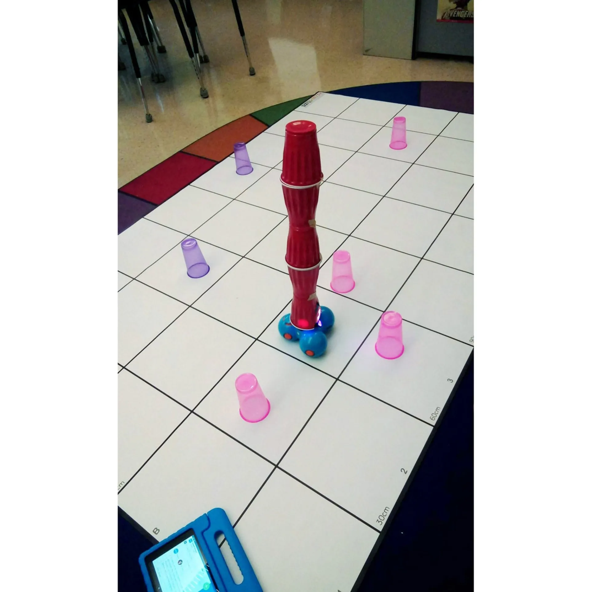 Geyer Instructional Wonder League Robotics Grid Mat - 150cm x 240cm