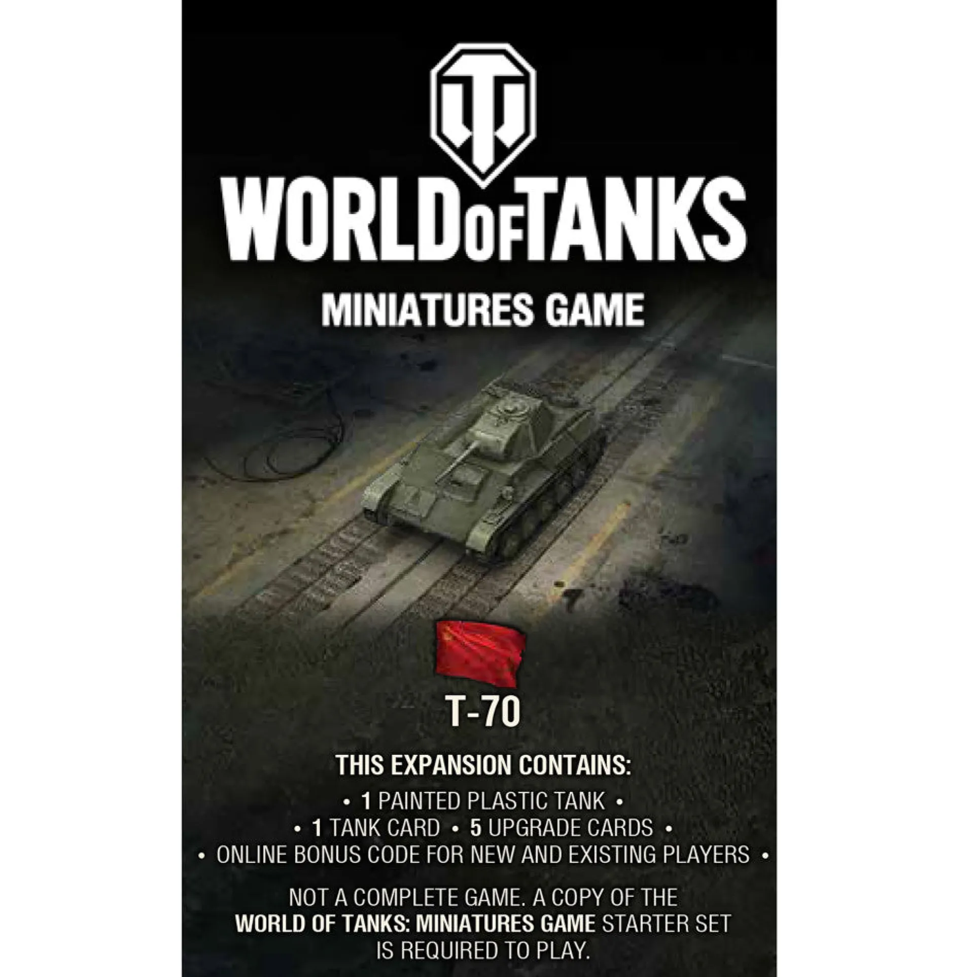 GF9 World of Tanks: Soviet T-70 Light Tank Expansion Miniatures Game