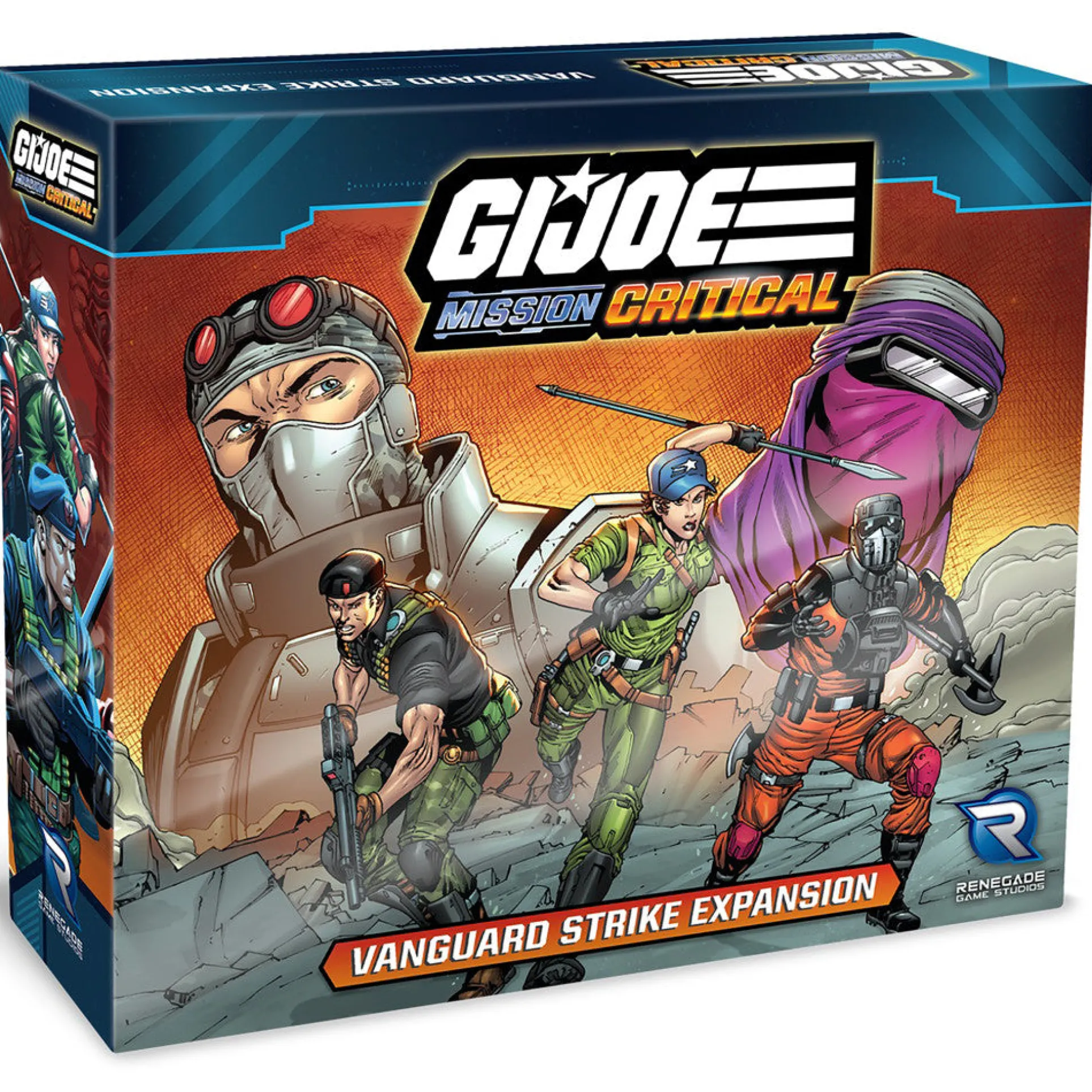 G.I. JOE Mission Critical: Vanguard Strike Expansion Board Game