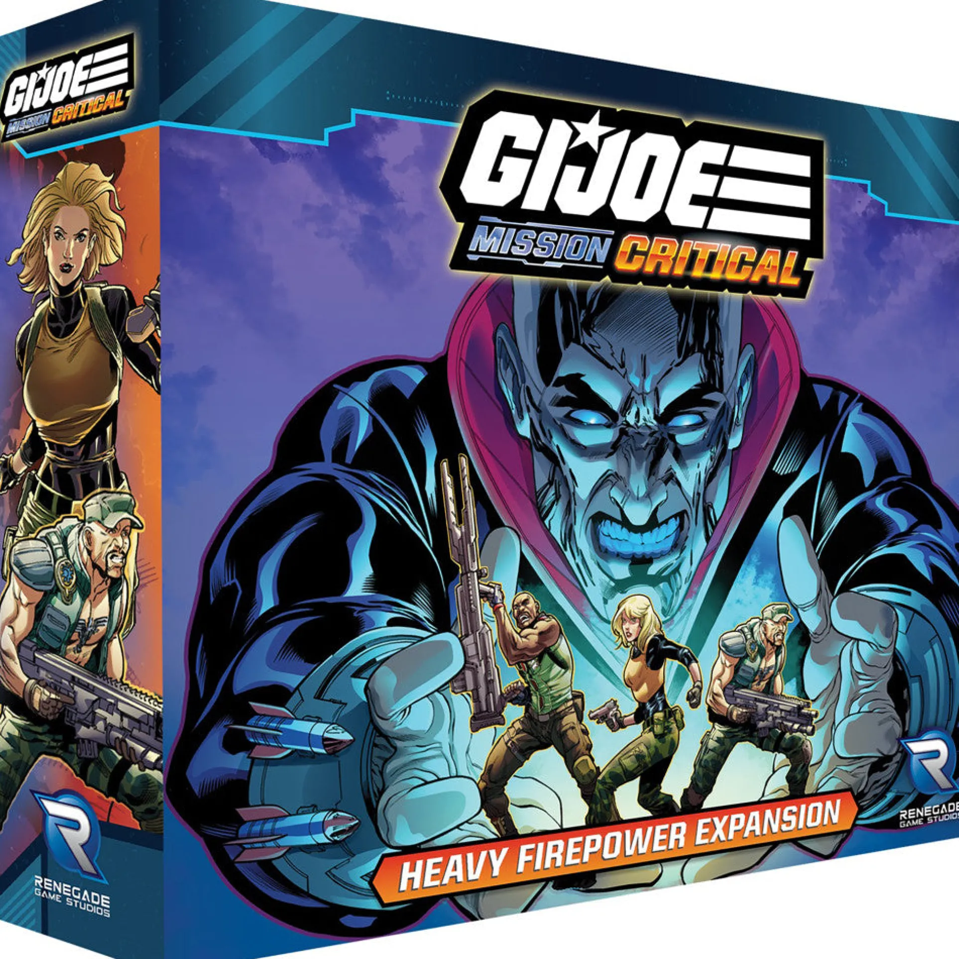 G.I. JOE Mission Critical: Heavy Firepower Expansion Board Game