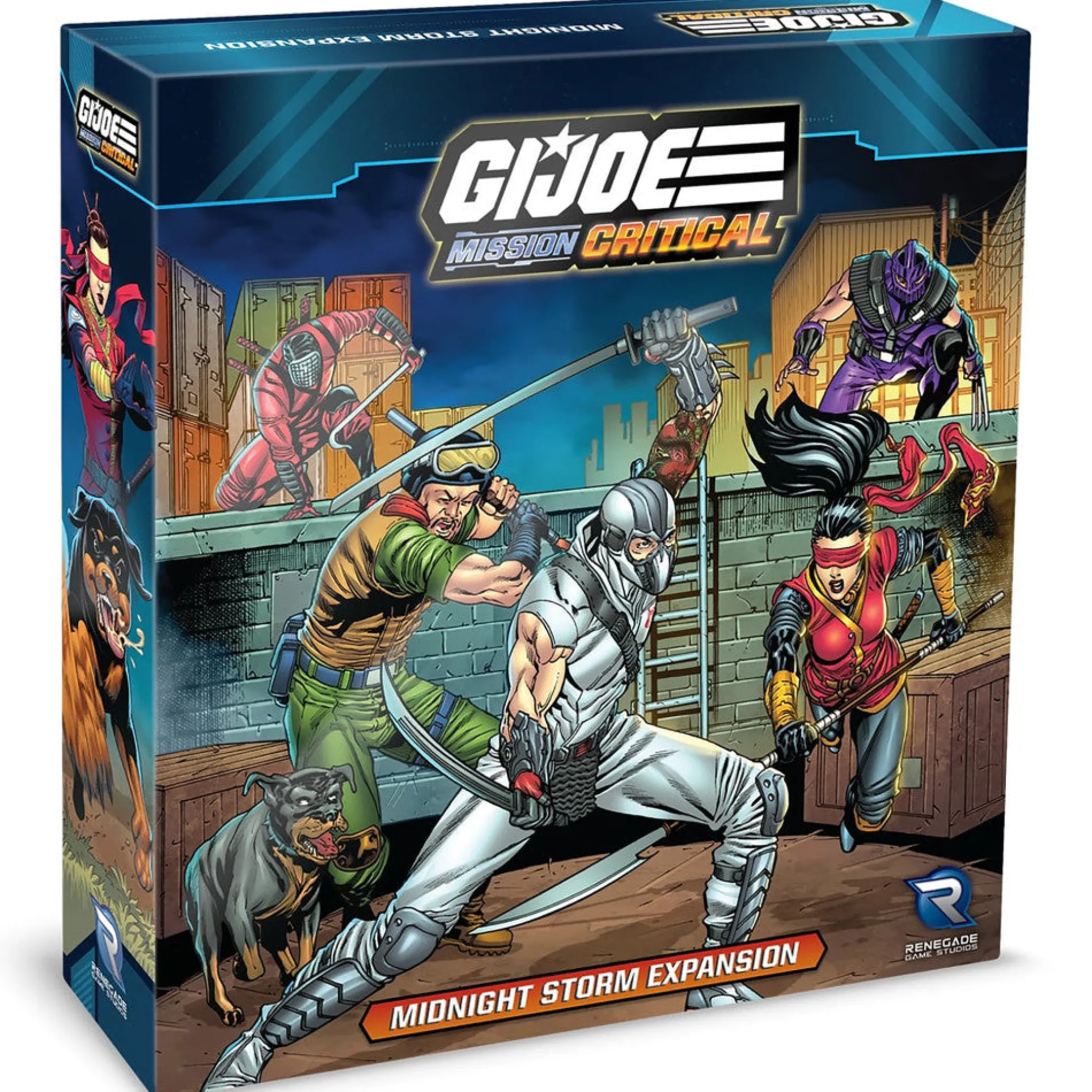 G.I. JOE Mission Critical: Midnight Storm Expansion Miniatures Board Game