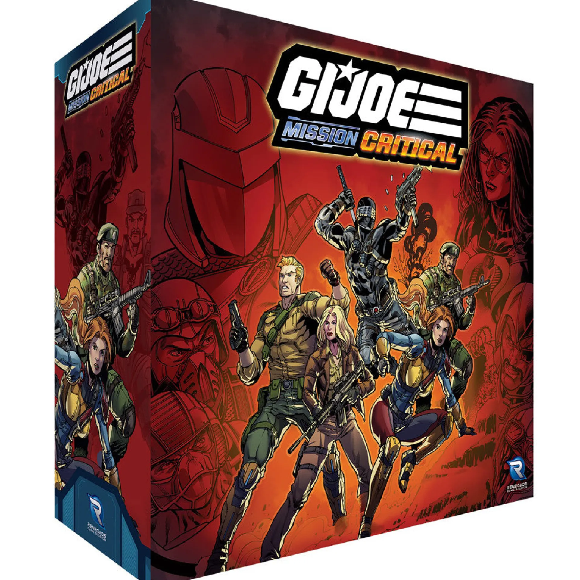 G.I. JOE Mission Critical Core Box Cooperative Miniatures Board Game