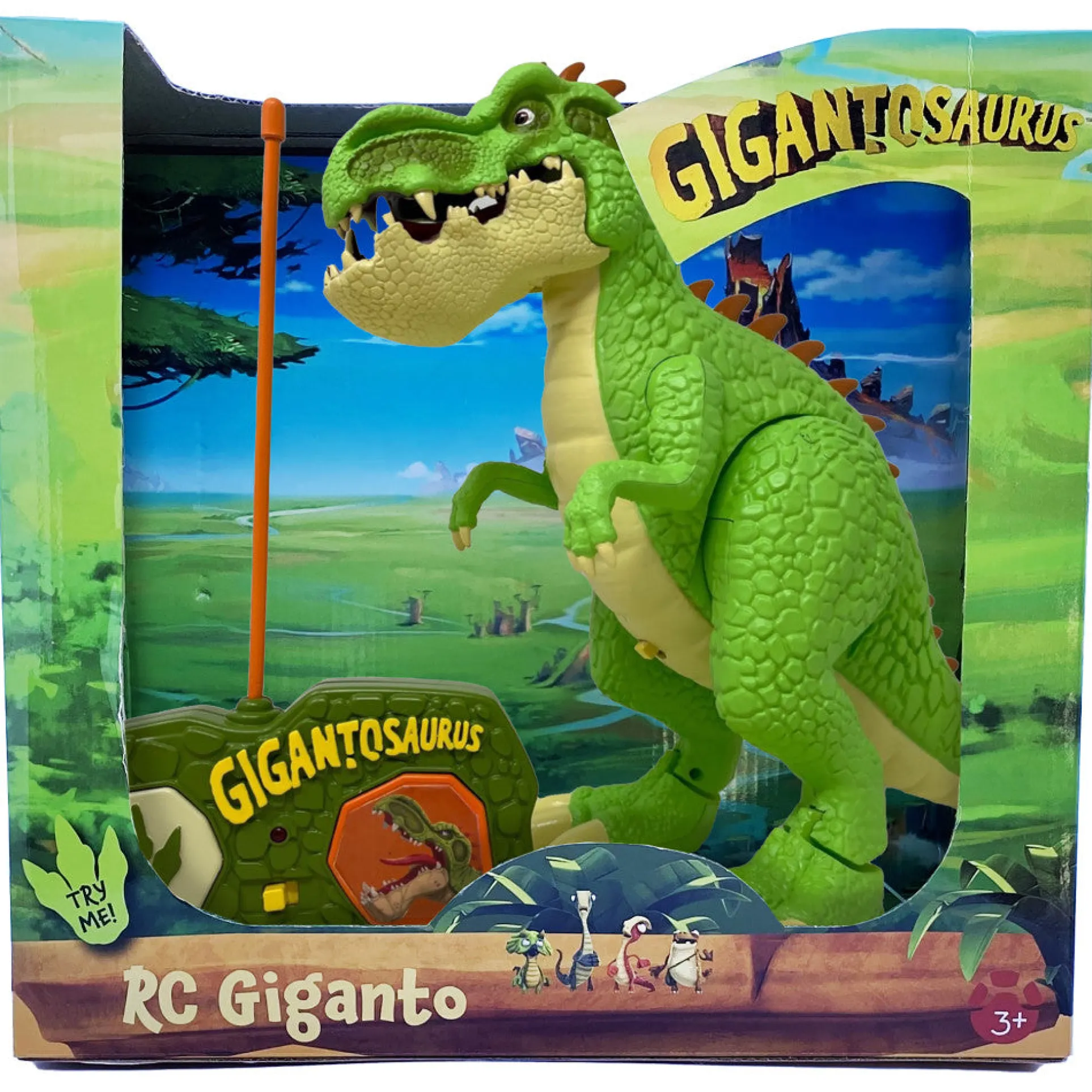 Gigantosaurus: RC Giganto - Green Dinosaur Action Figure