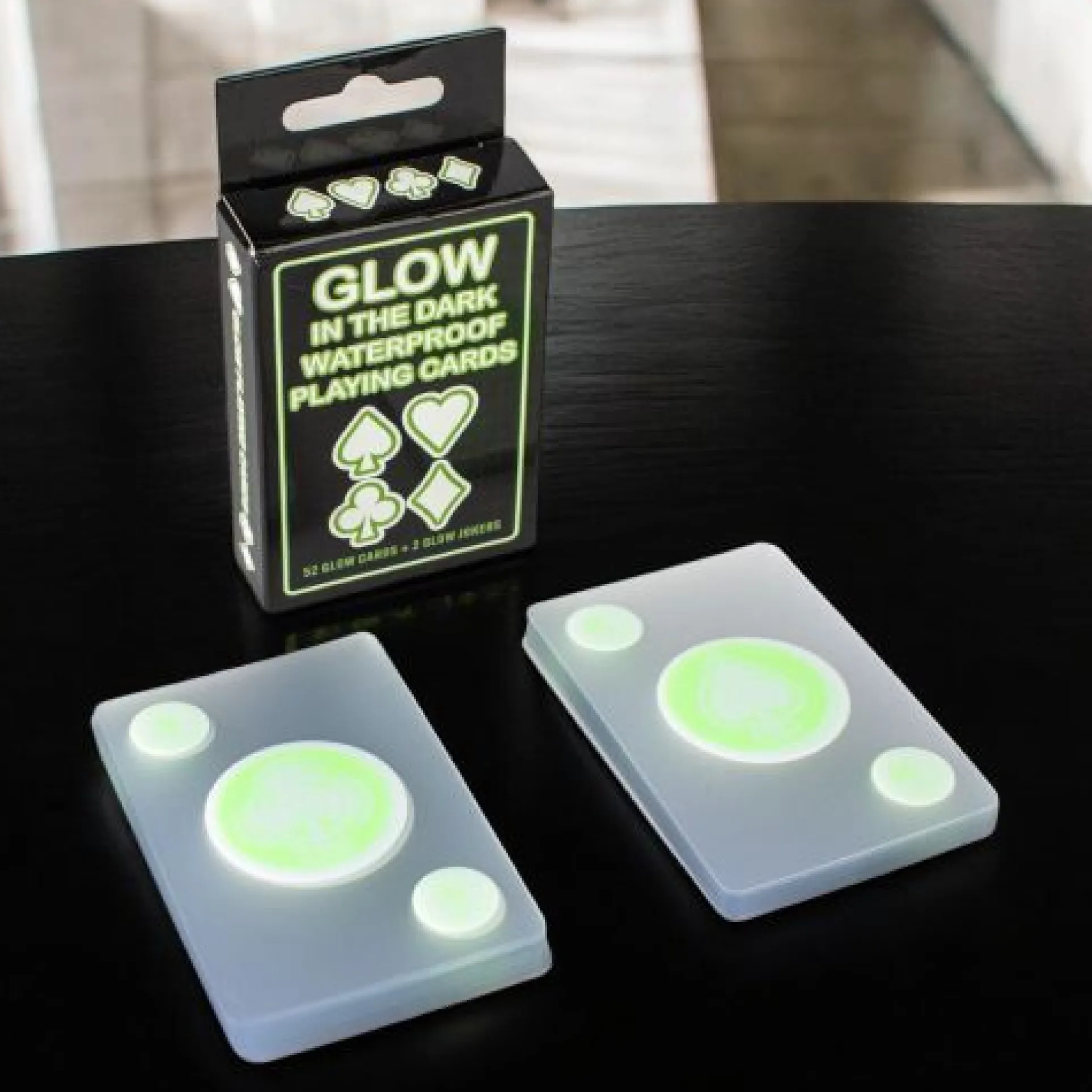 Glow-in-the-Dark Deck of Cards for Nighttime Fun