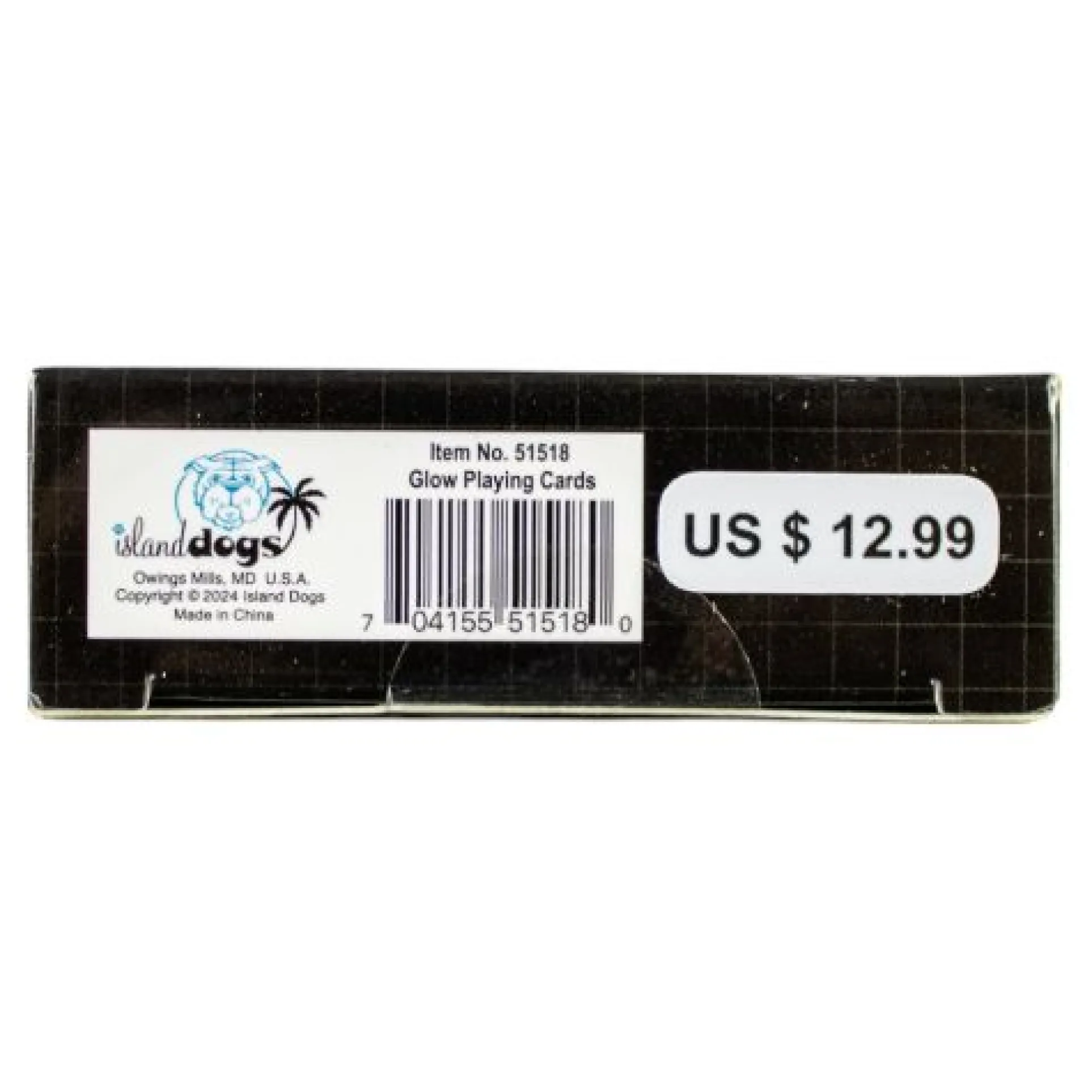 Glow-in-the-Dark Deck of Cards for Nighttime Fun