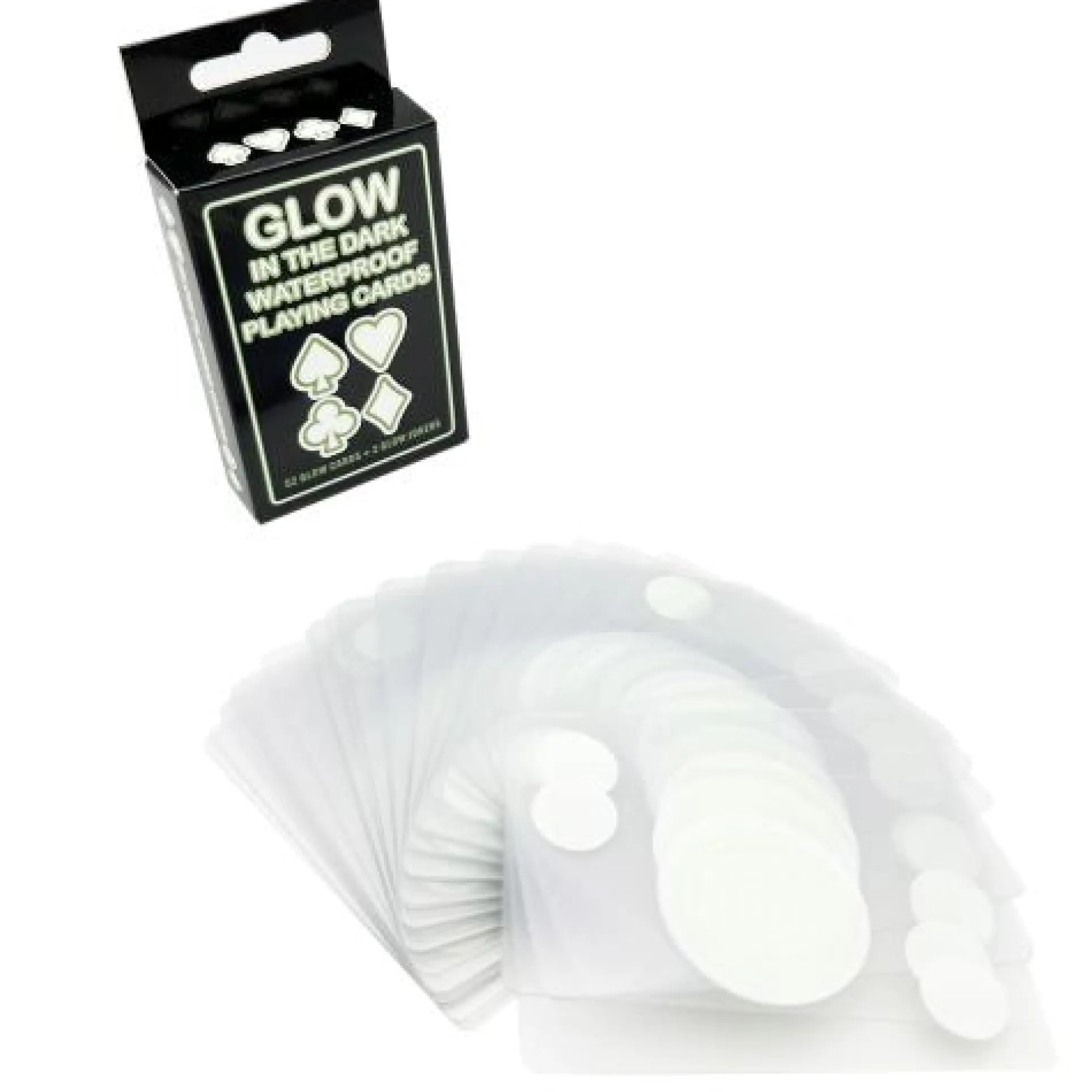 Glow-in-the-Dark Deck of Cards for Nighttime Fun