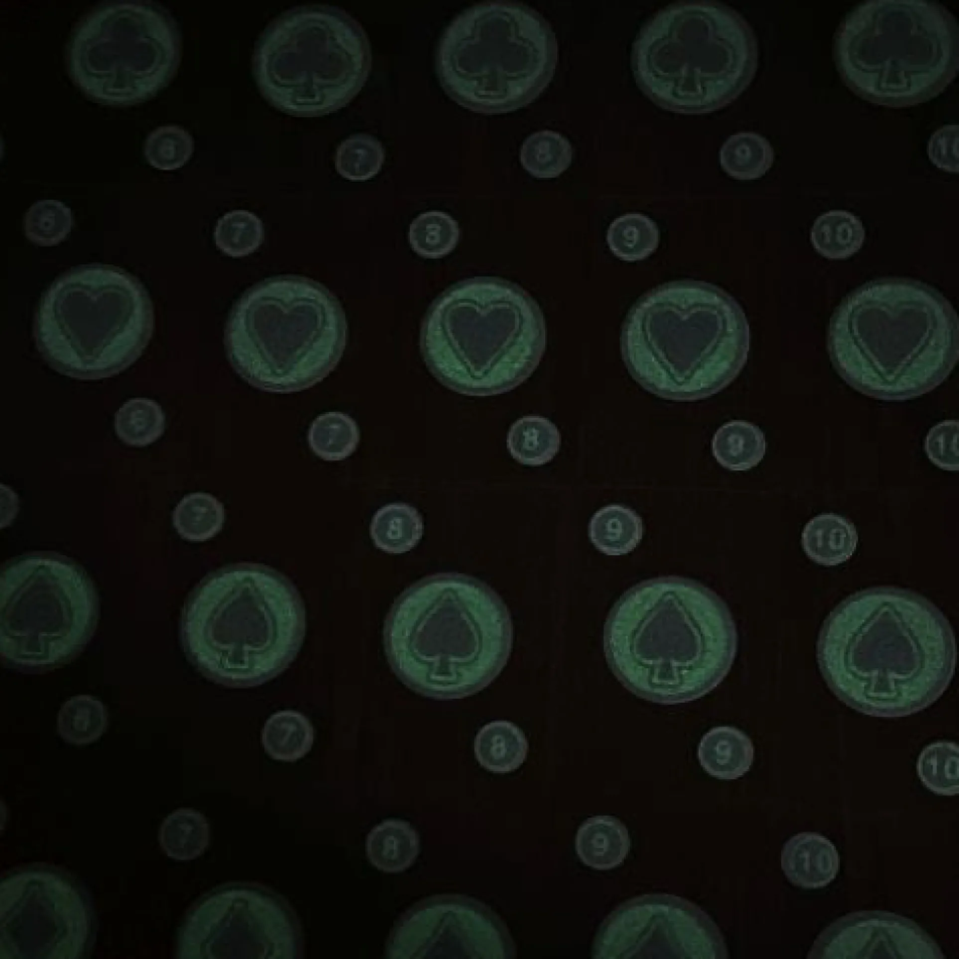 Glow-in-the-Dark Deck of Cards for Nighttime Fun