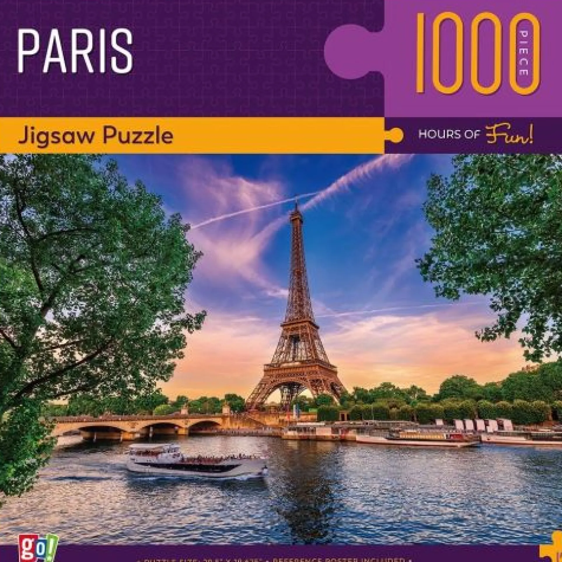 Go! Games Enchanting Paris Evening Jigsaw Puzzle - 1000 pc