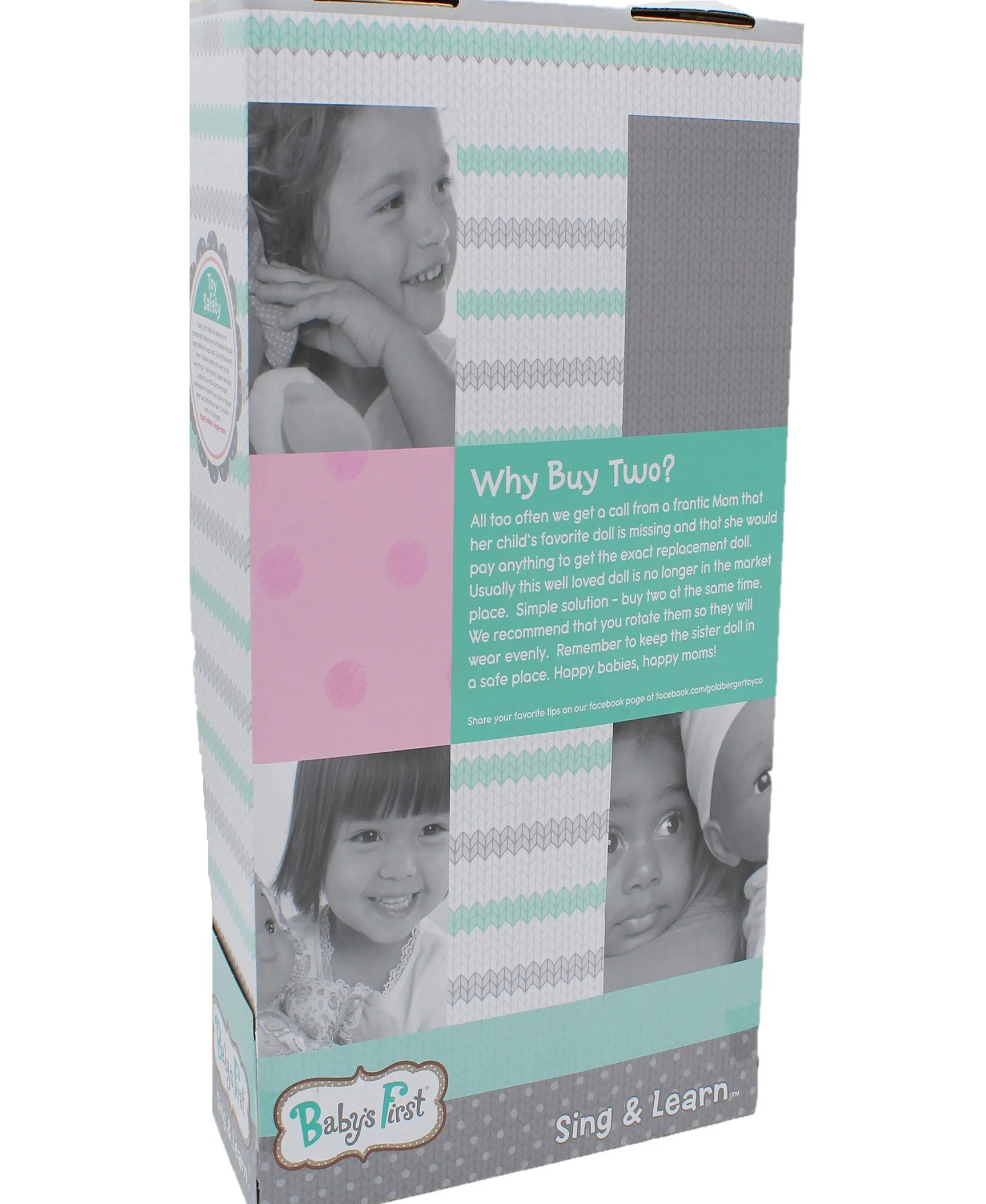 Goldberger Baby's First - Sing & Learn Giraffe Doll