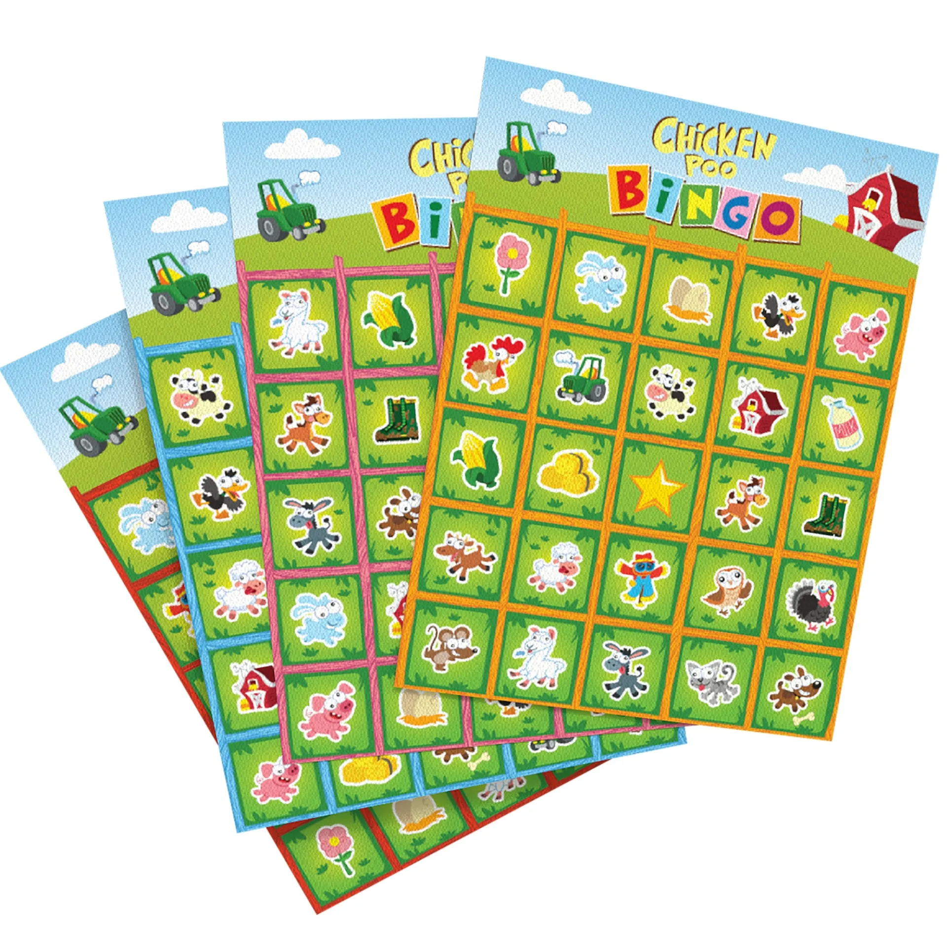 Goliath Chicken Poo Bingo Family Board Game