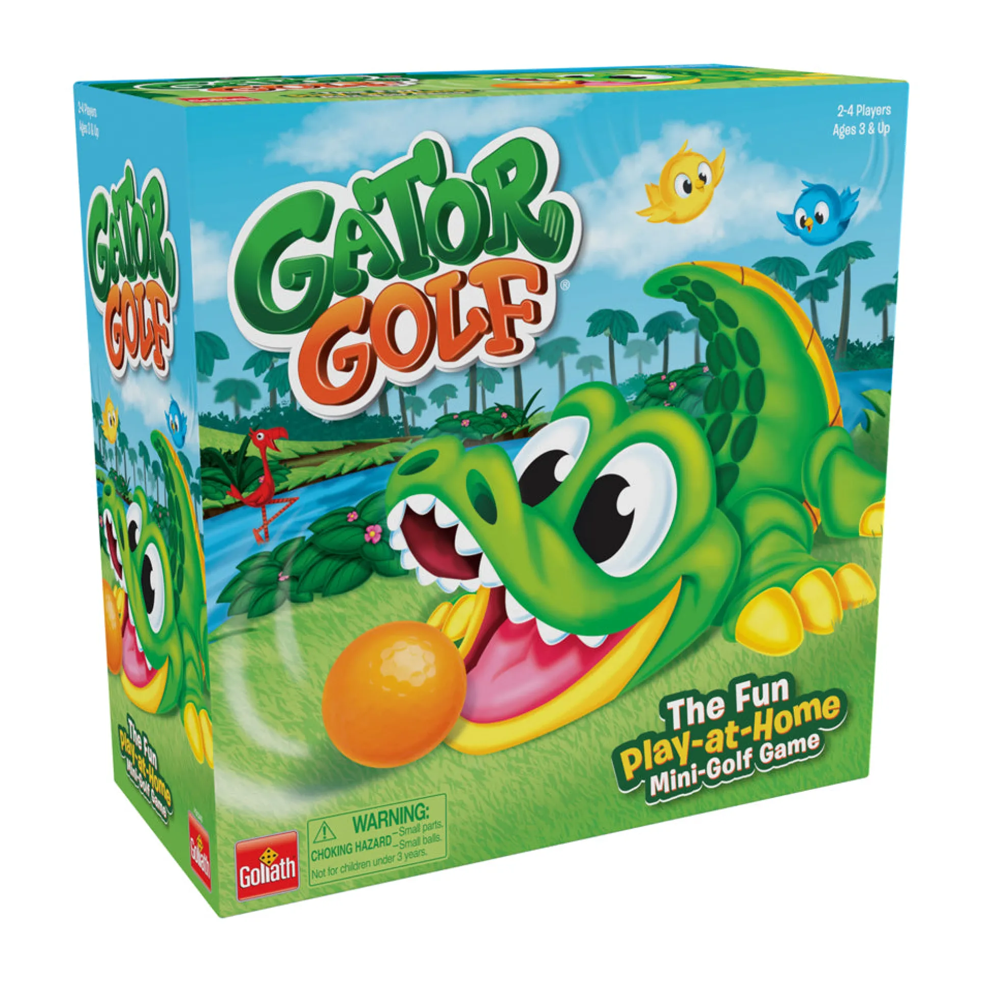 Goliath Gator Golf Set with Flamingo Club and Score-Keeping Gator