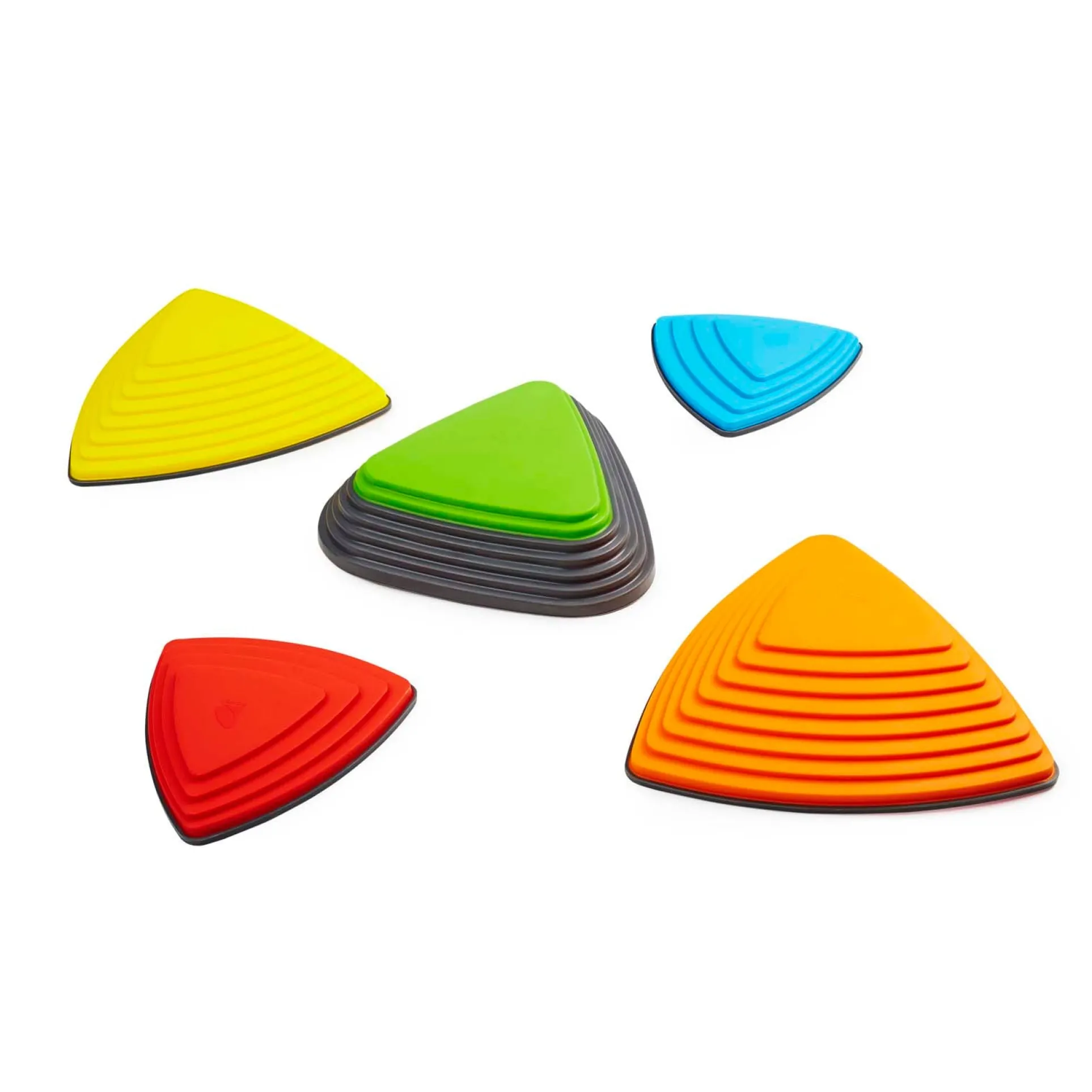 GONGE Bounce & Play River Stone Set, Coordination Training Stones, Set of 5