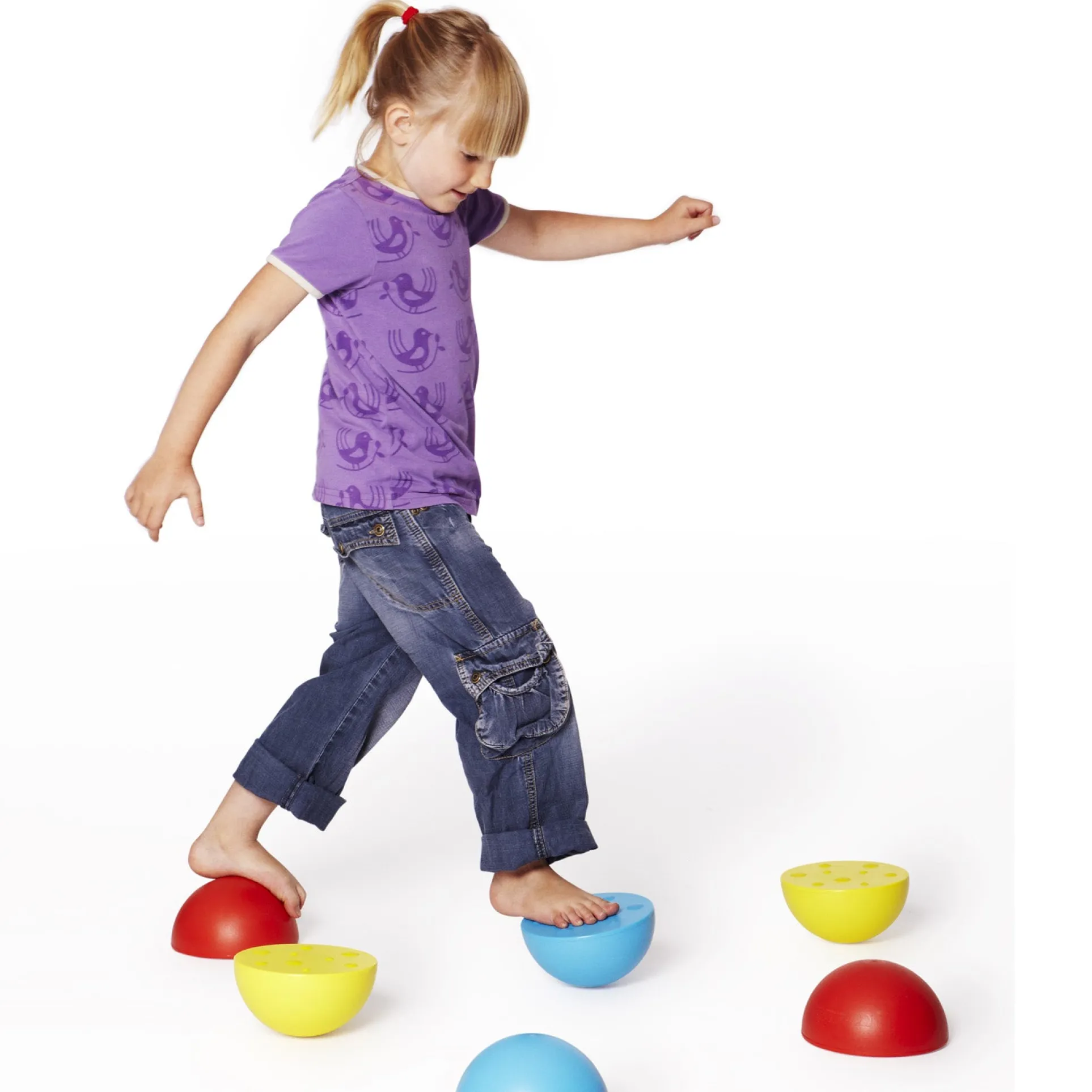 GONGE Colorful Balance Hemispheres, Set of 6