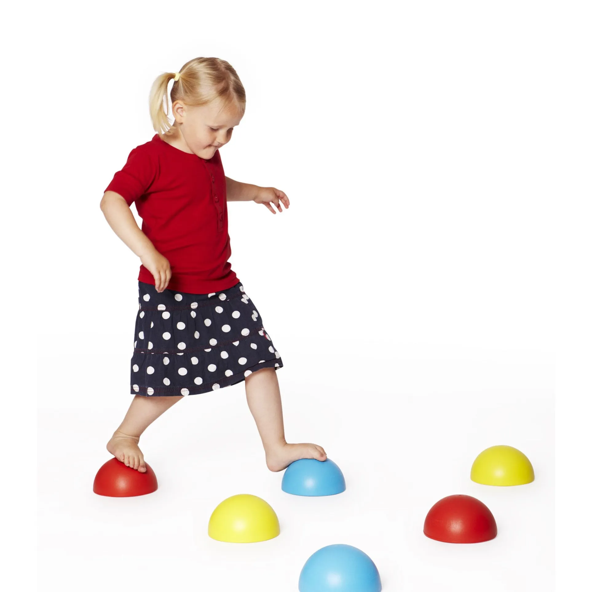 GONGE Colorful Balance Hemispheres, Set of 6