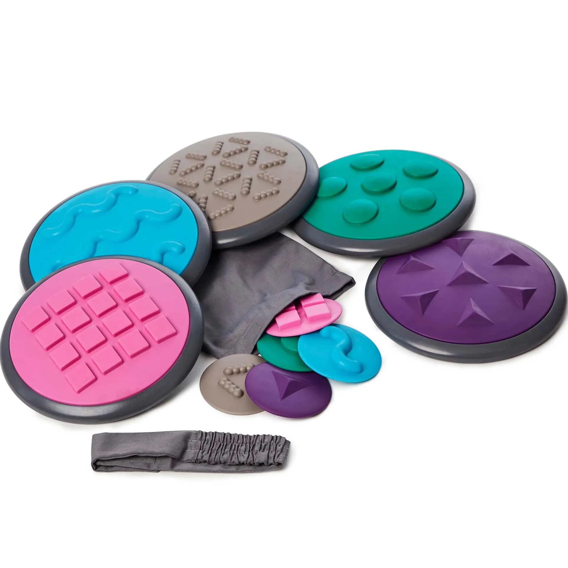 GONGE Tactile Discs – Set 2: Sensory Play Extravaganza