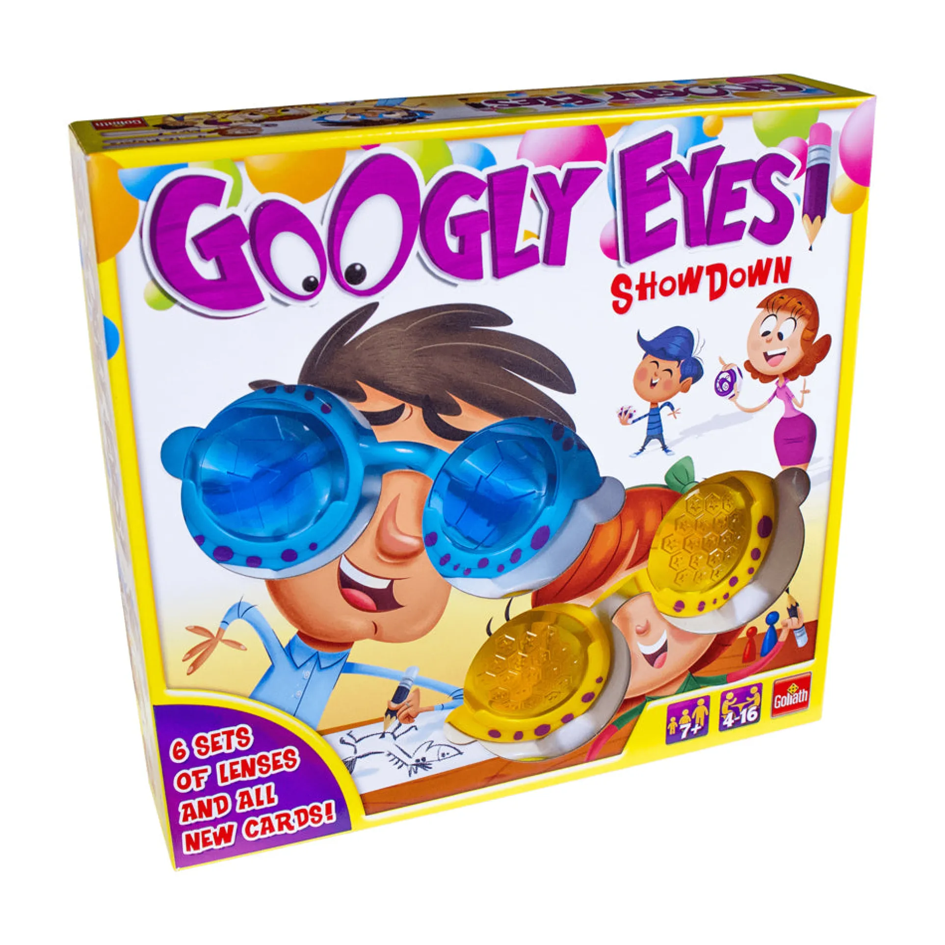 Googly Eyes Showdown Family Board Game