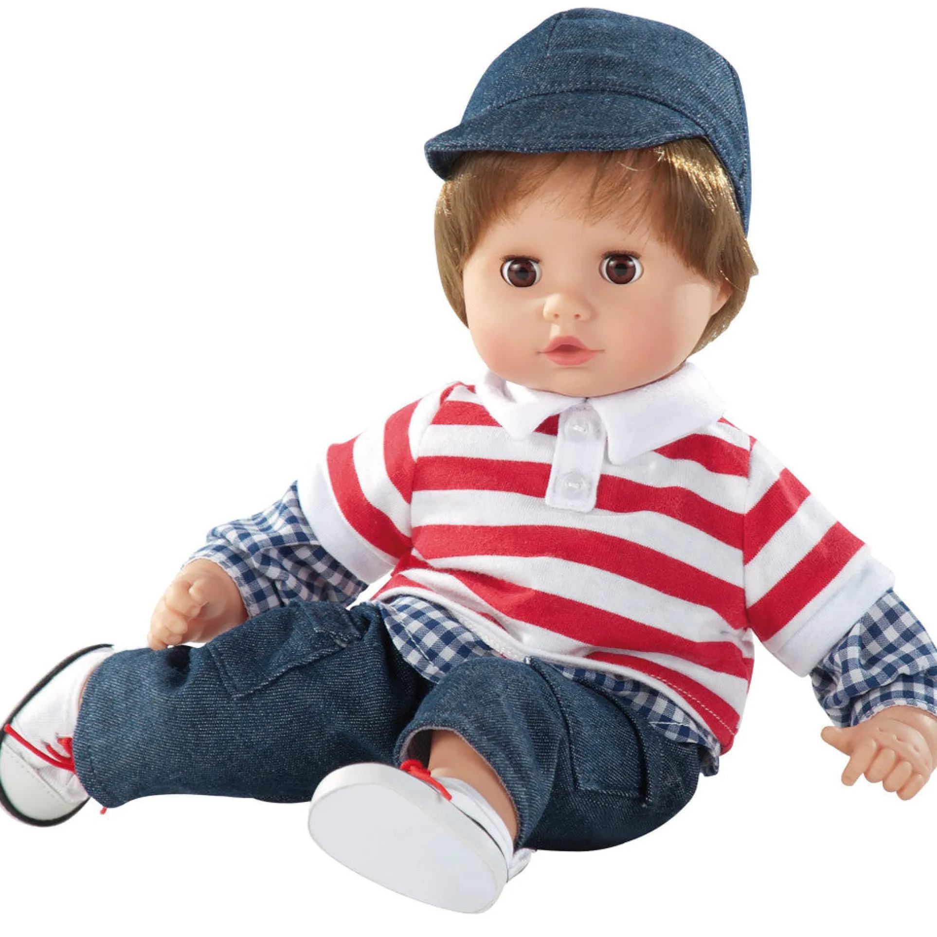 Gotz 13 inch Muffin Doll - Short Brown Hair