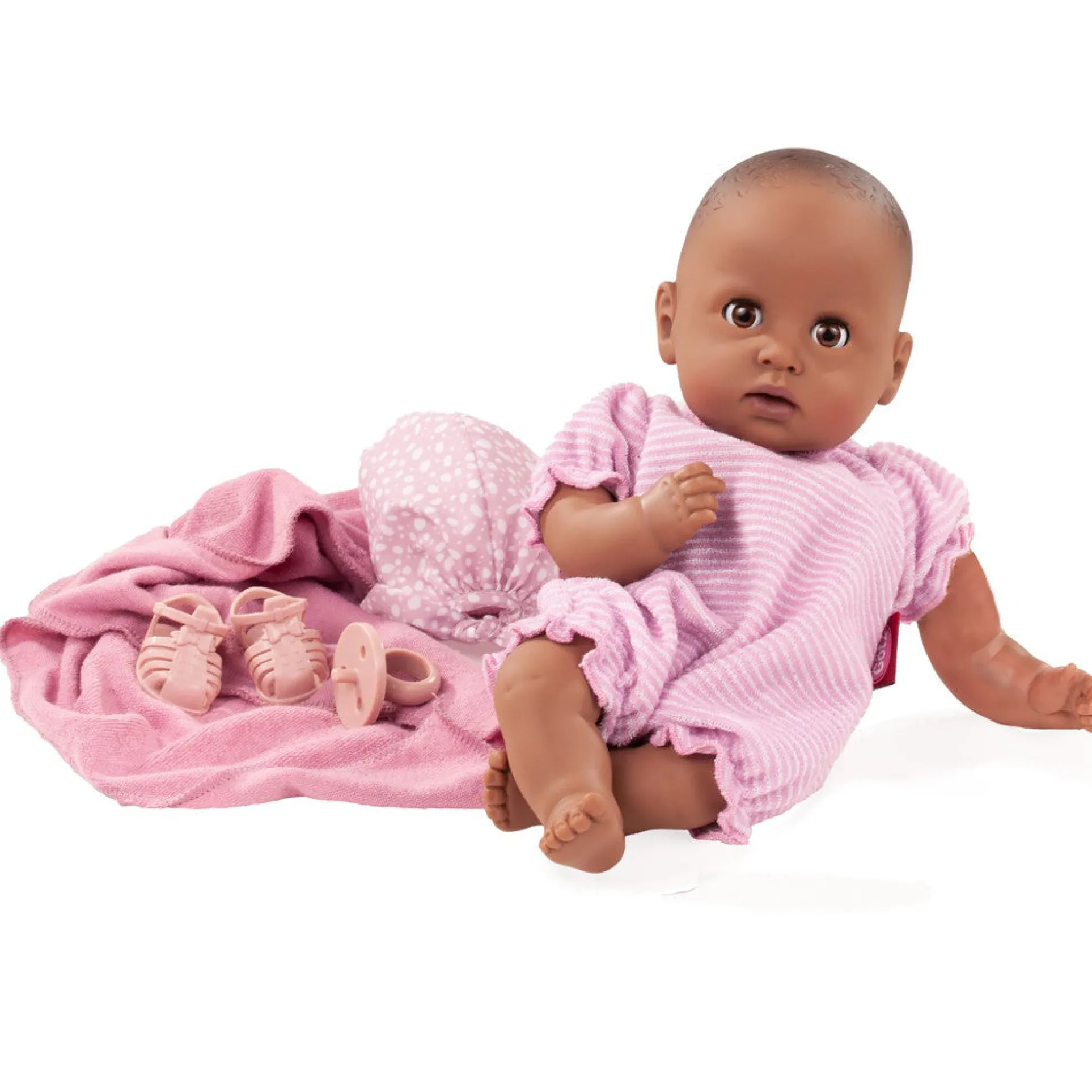 Gotz Cosy Aquini 13 in - Brown Sleeping Eyes