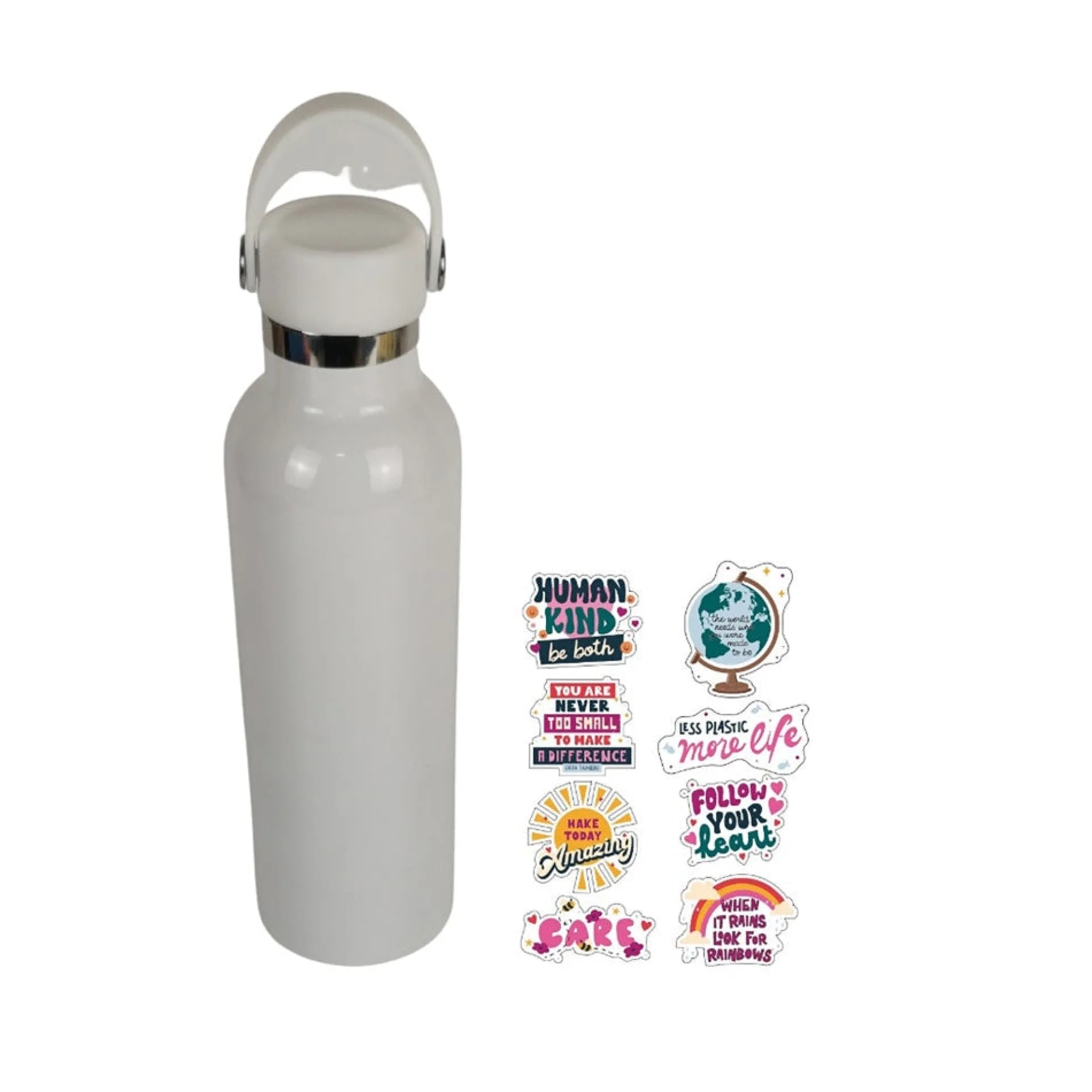 Greta-Inspired DIY Water Bottle Decoration Kit - Sustainable Craft Set