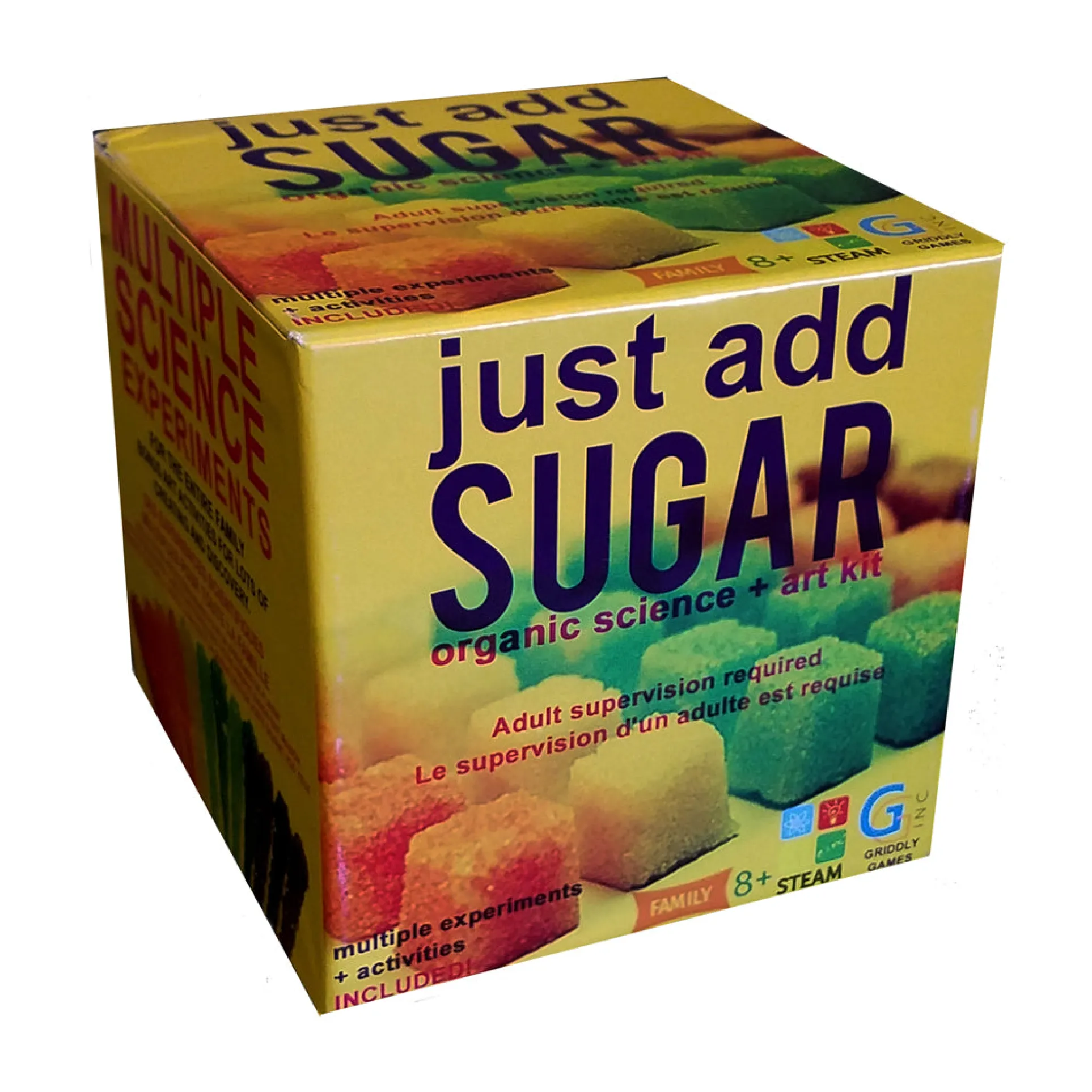 Griddly Games Just Add Sugar Science and Art Kit