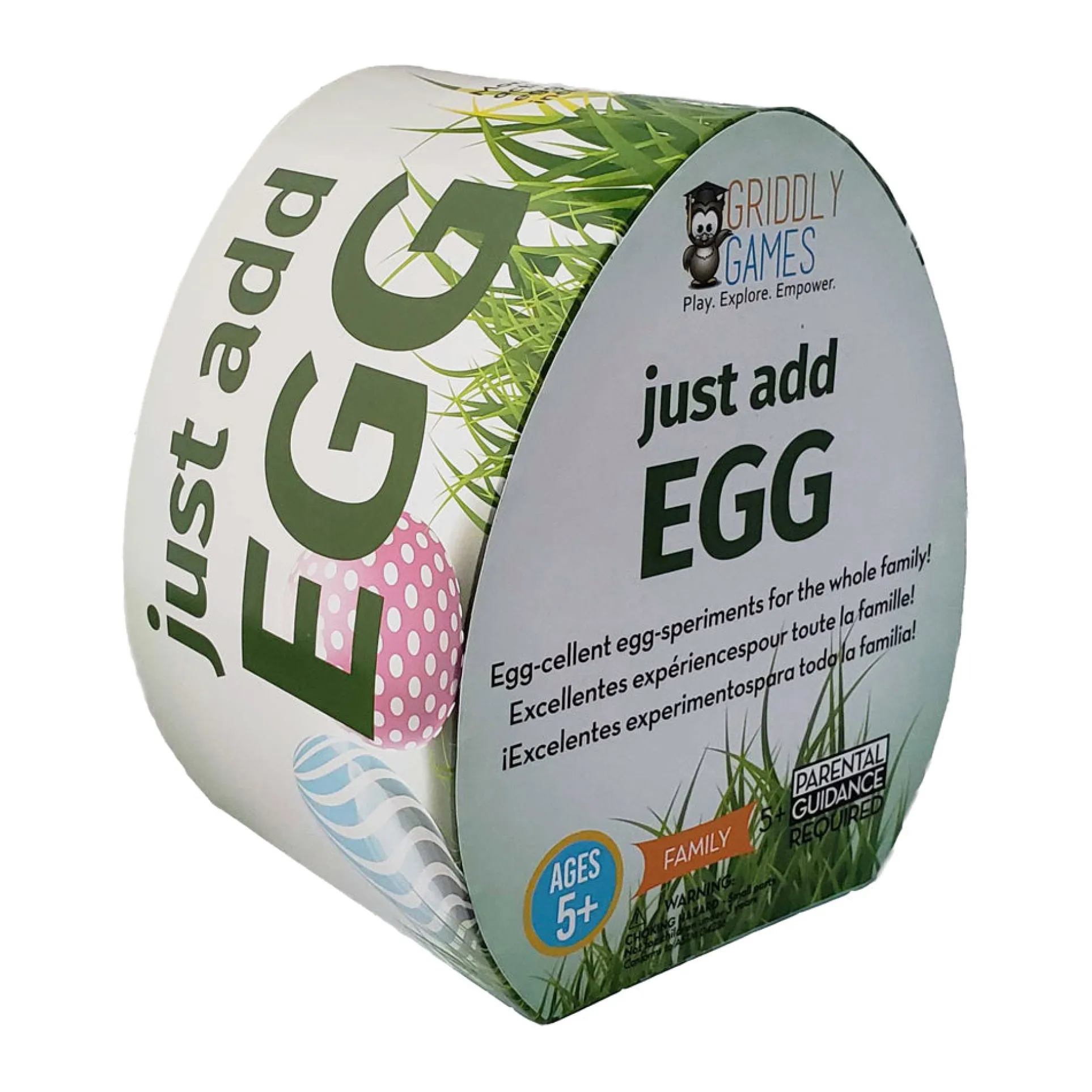 Griddly Games Just Add Egg Science Kit - Creative Experiment Set