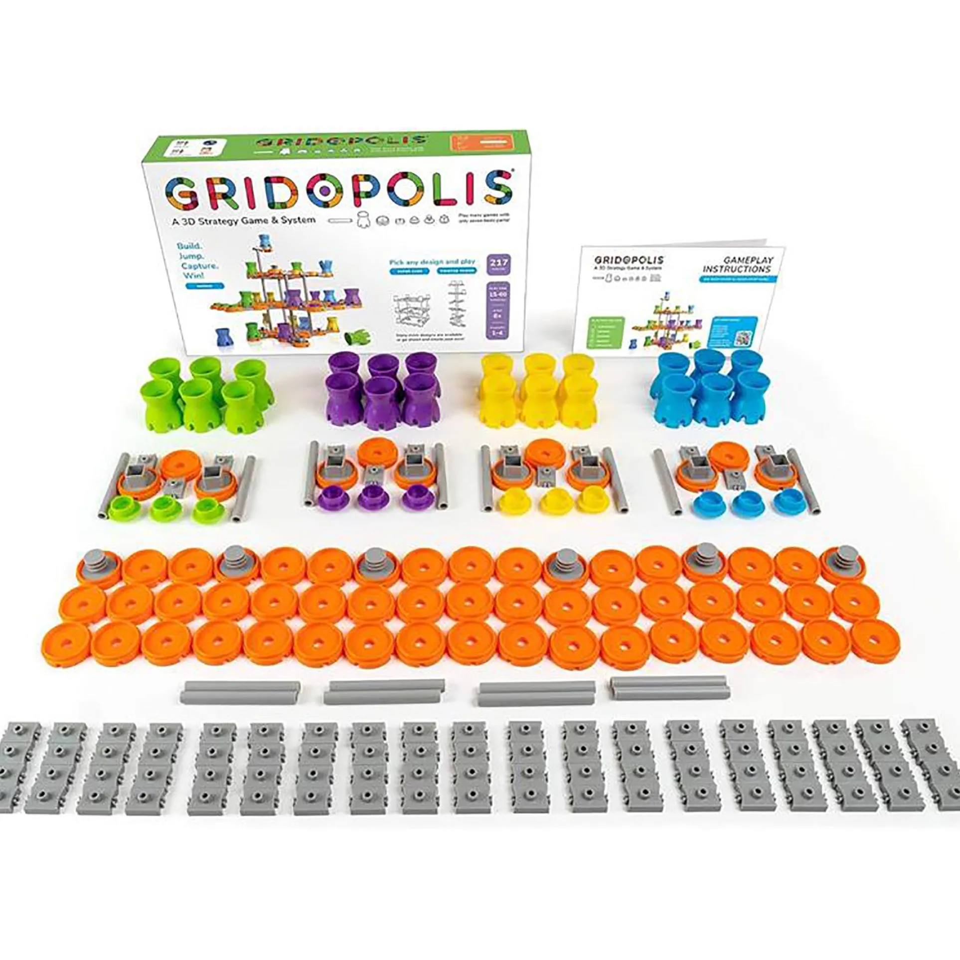 Gridopolis Advanced 3D Strategy Game - Award-Winning Design & STEM Learning