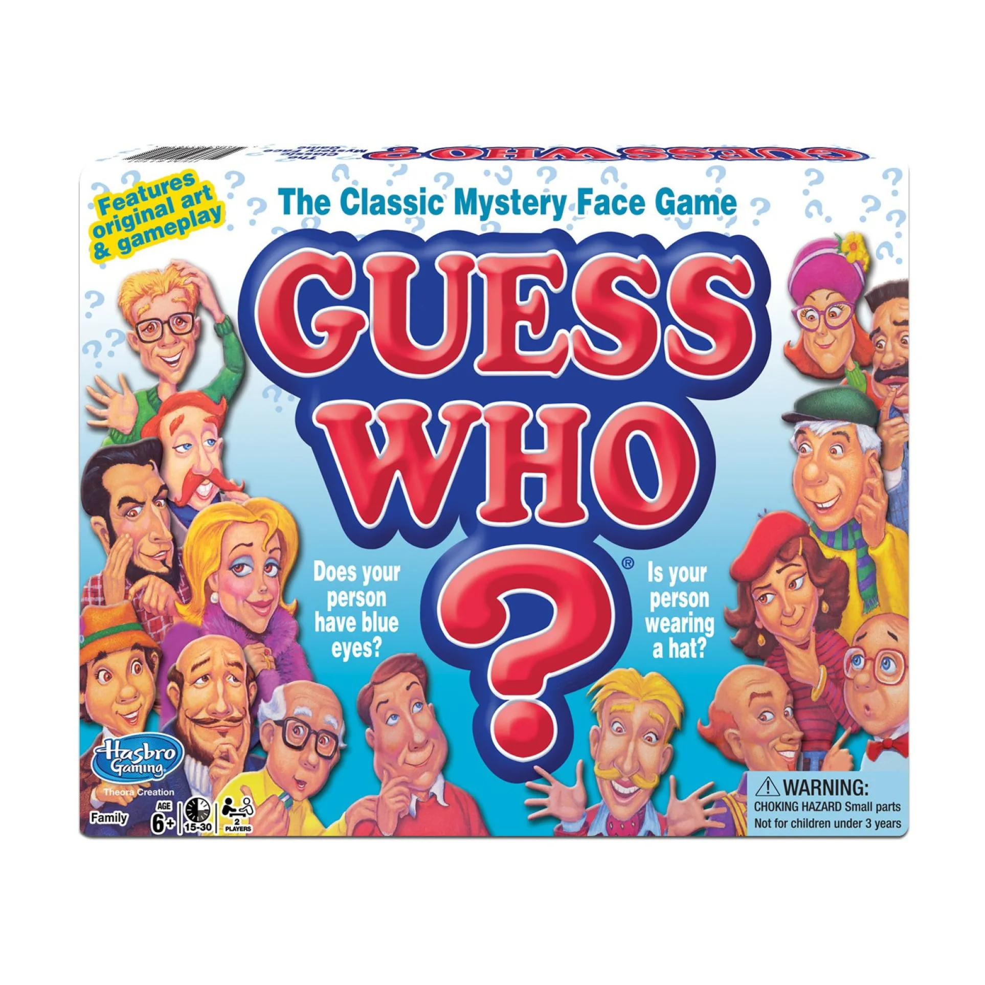 Guess Who? Classic Mystery Face Game