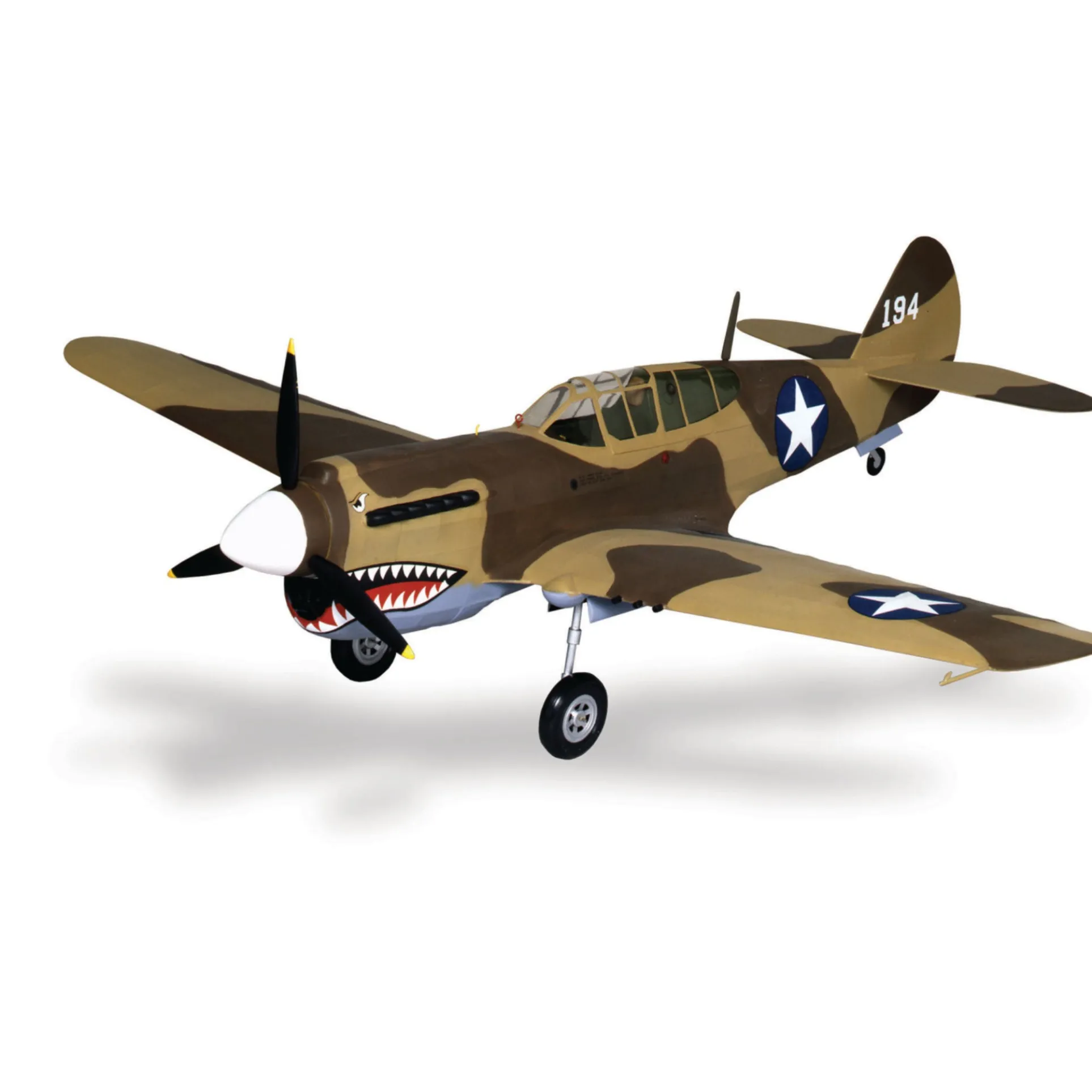 Guillow's P-40 Warhawk 1/16 Scale Laser Cut Model Kit