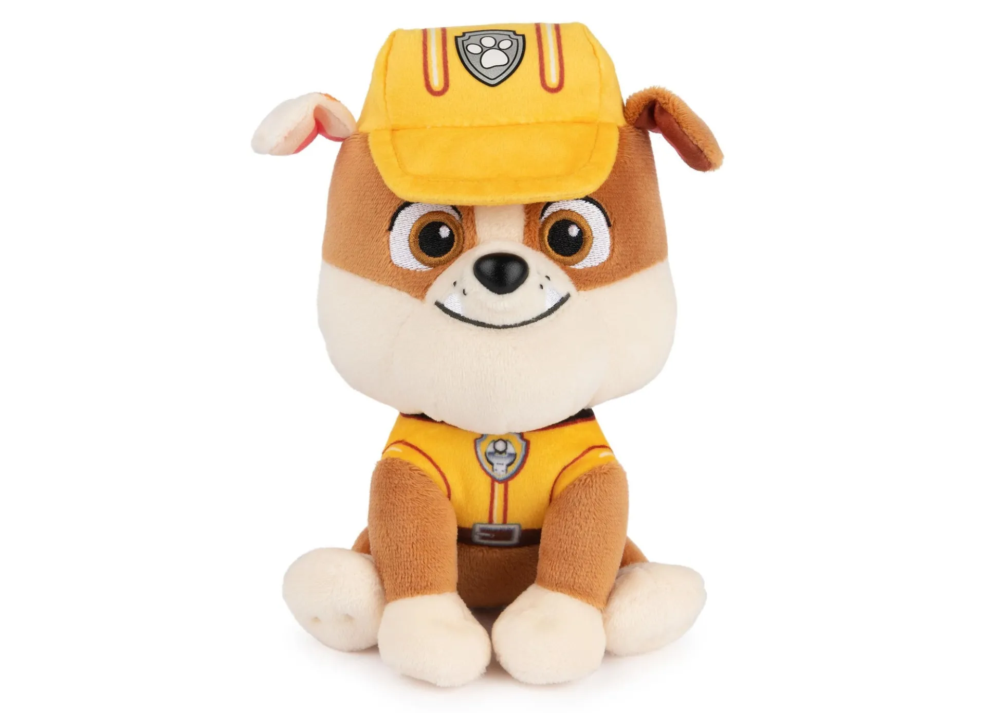 GUND PAW Patrol 6 Inch Rubble Plush Toy in Signature Construction Uniform