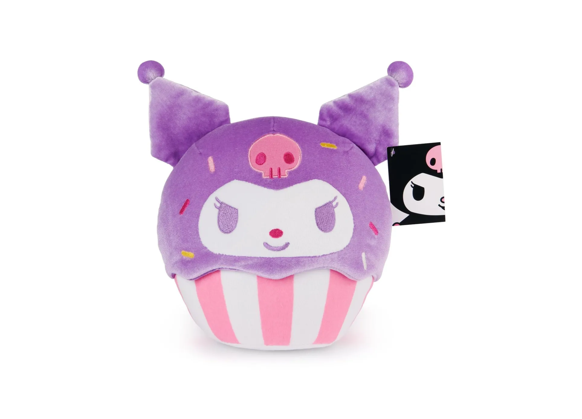 Gund Sanrio Hello Kitty and Friends Kuromi 10 inch Cupcake Plush Stuffed Animal