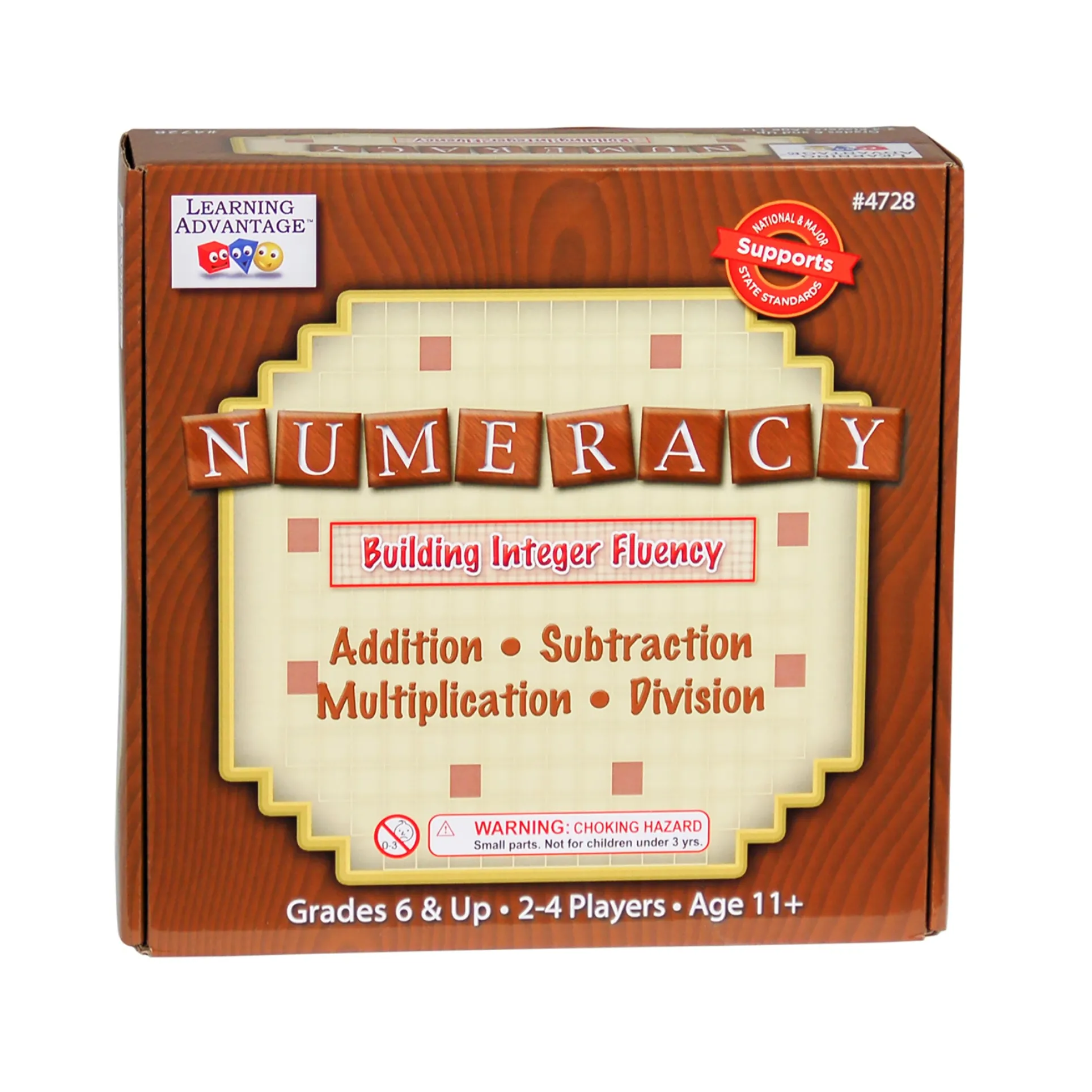 Learning Advantage Numeracy Game - Integer Fluency Builder