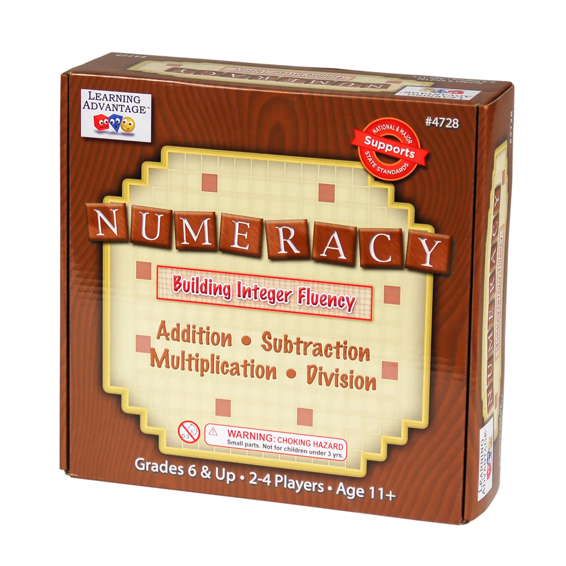 Learning Advantage Numeracy Game - Integer Fluency Builder