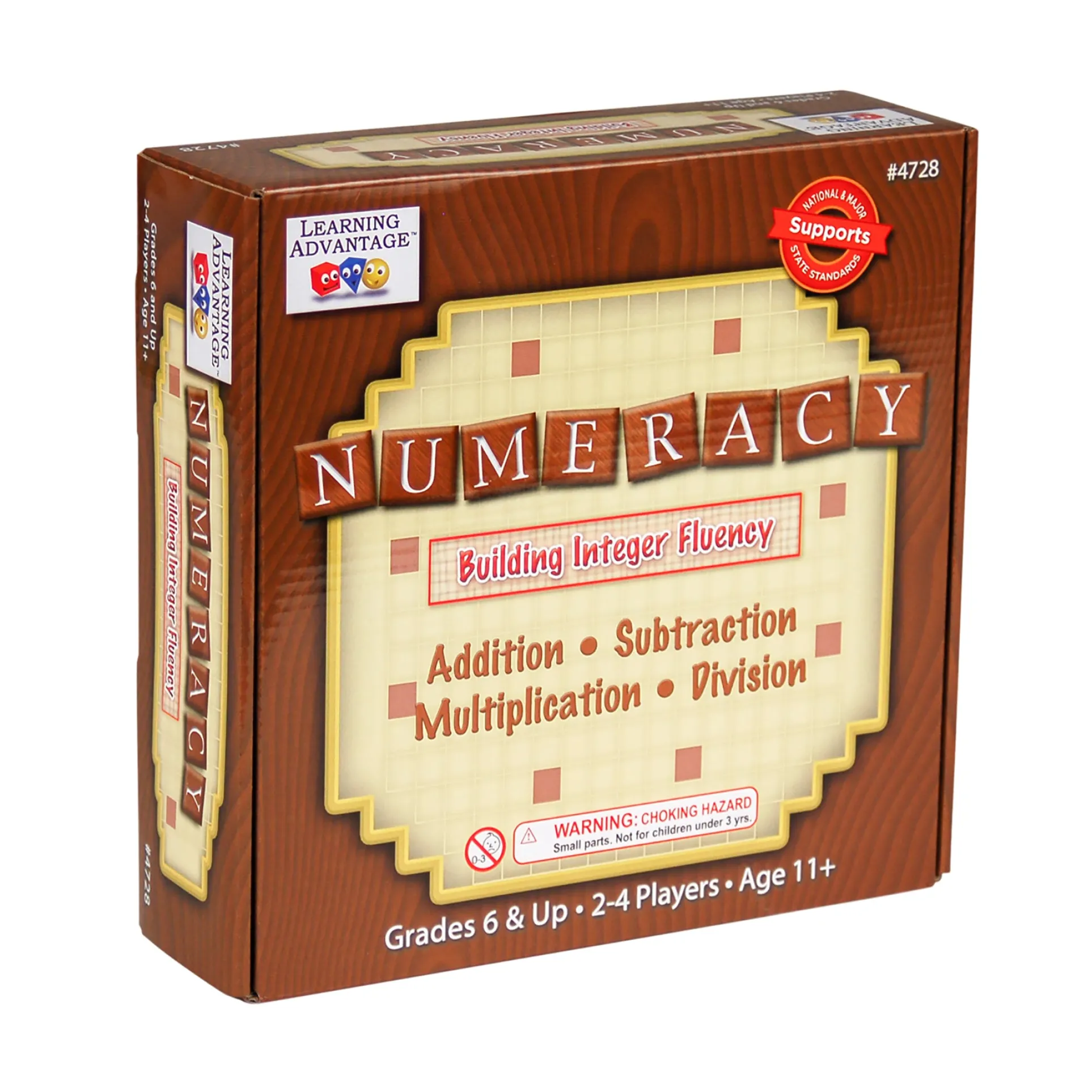 Learning Advantage Numeracy Game - Integer Fluency Builder