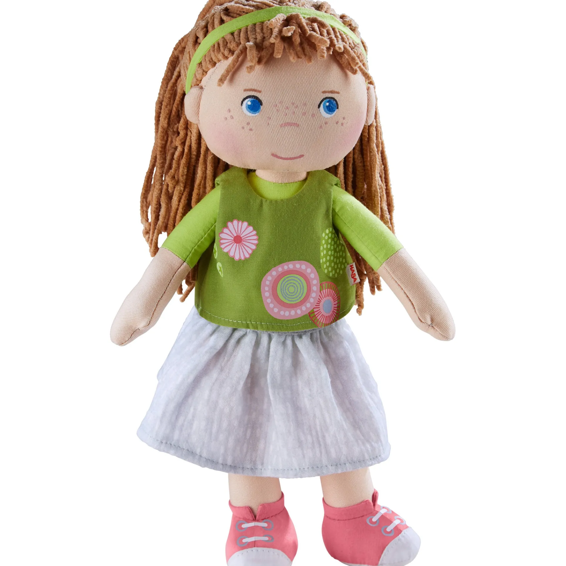 HABA Hedda 12" Cuddly Soft Doll with Blue Eyes