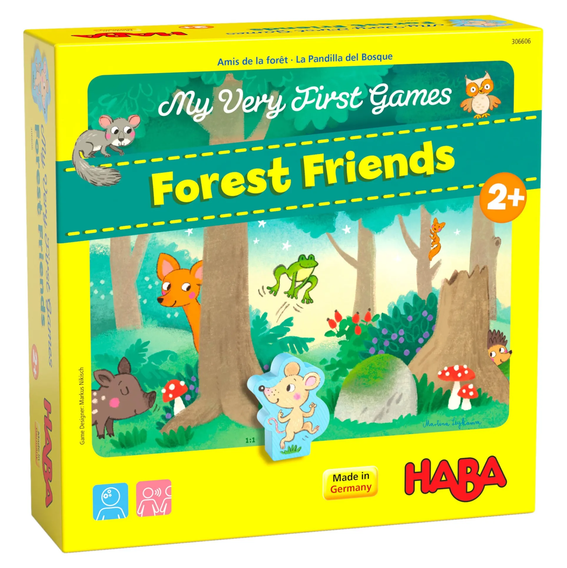 HABA My Very First Games - Forest Friends - Interactive Learning Game