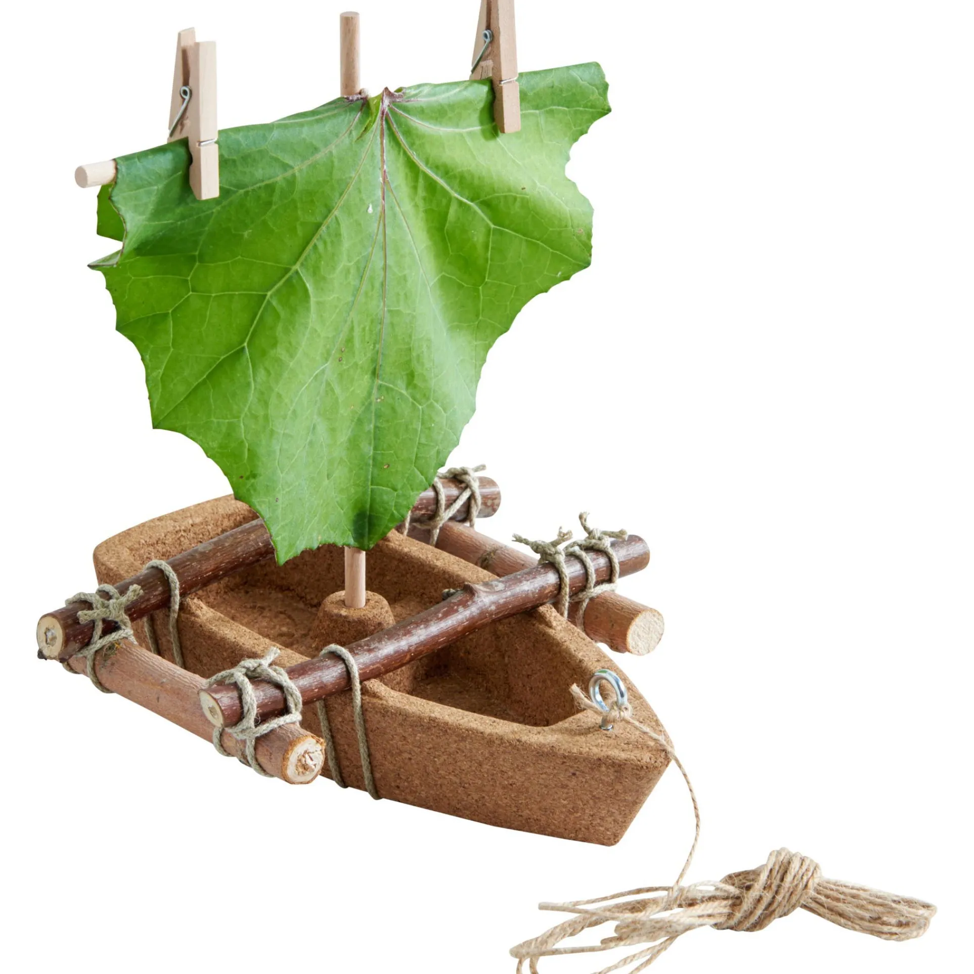 HABA Terra Kids Easy-Build Cork Boat DIY Kit - Eco-Friendly Crafting Set