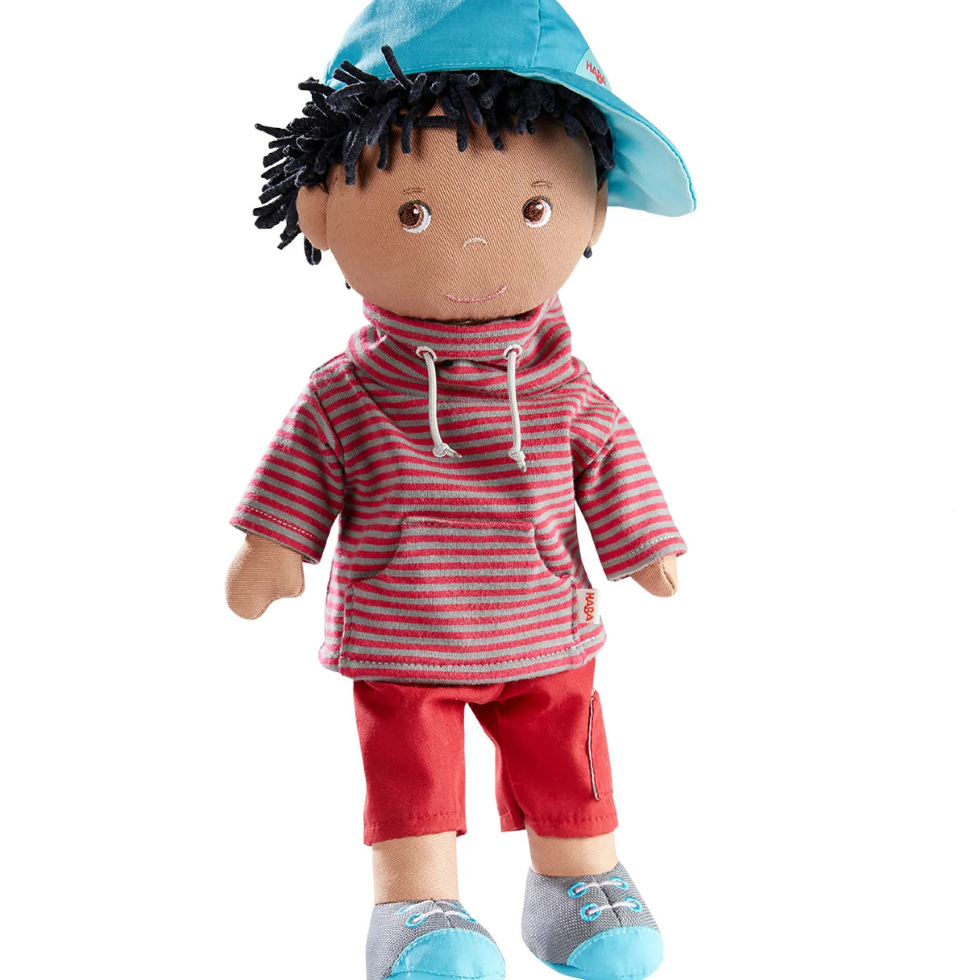 HABA William 12-inch Soft Boy Doll with Removable Outfit
