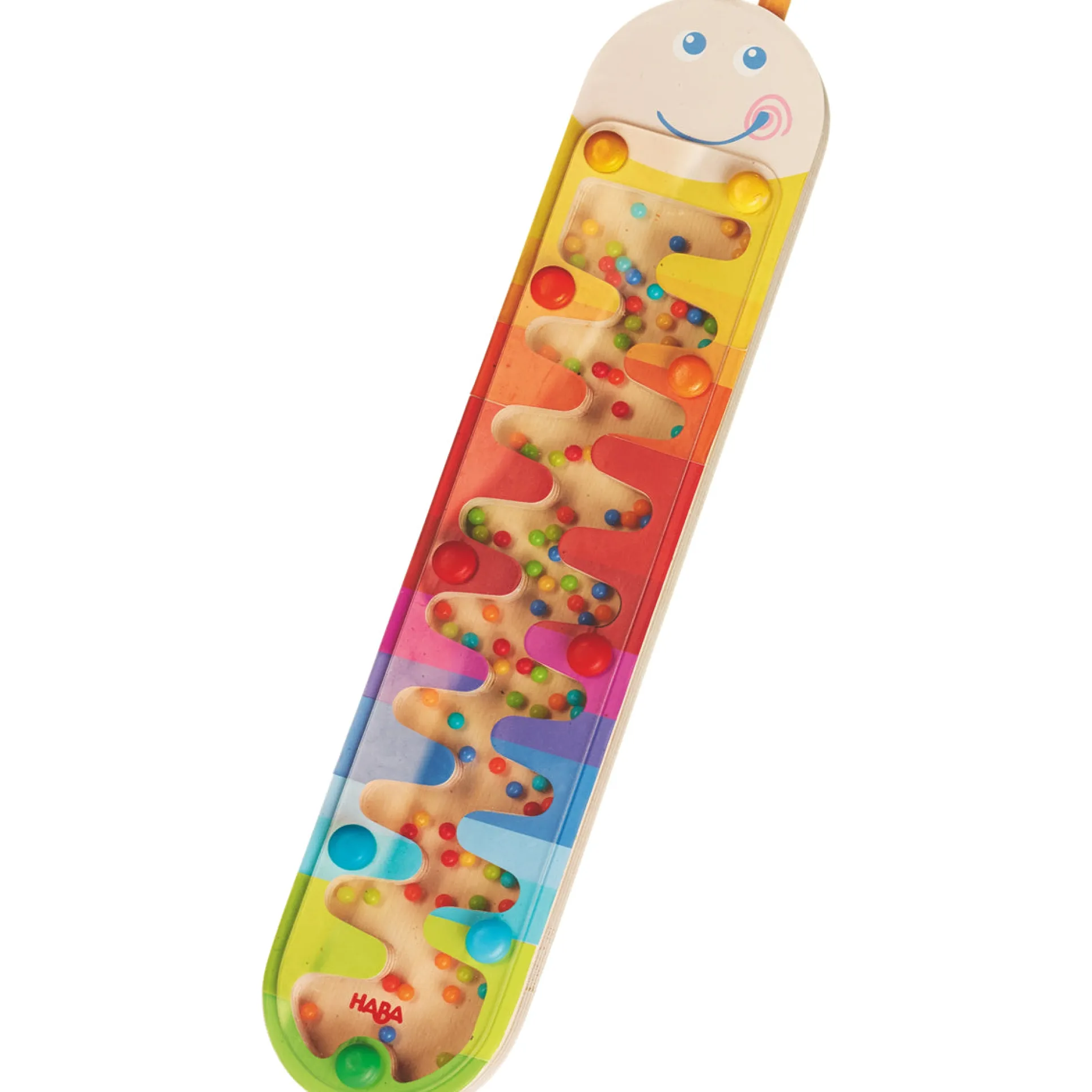 HABA Wormy Rainmaker Musical Shaker for Toddlers