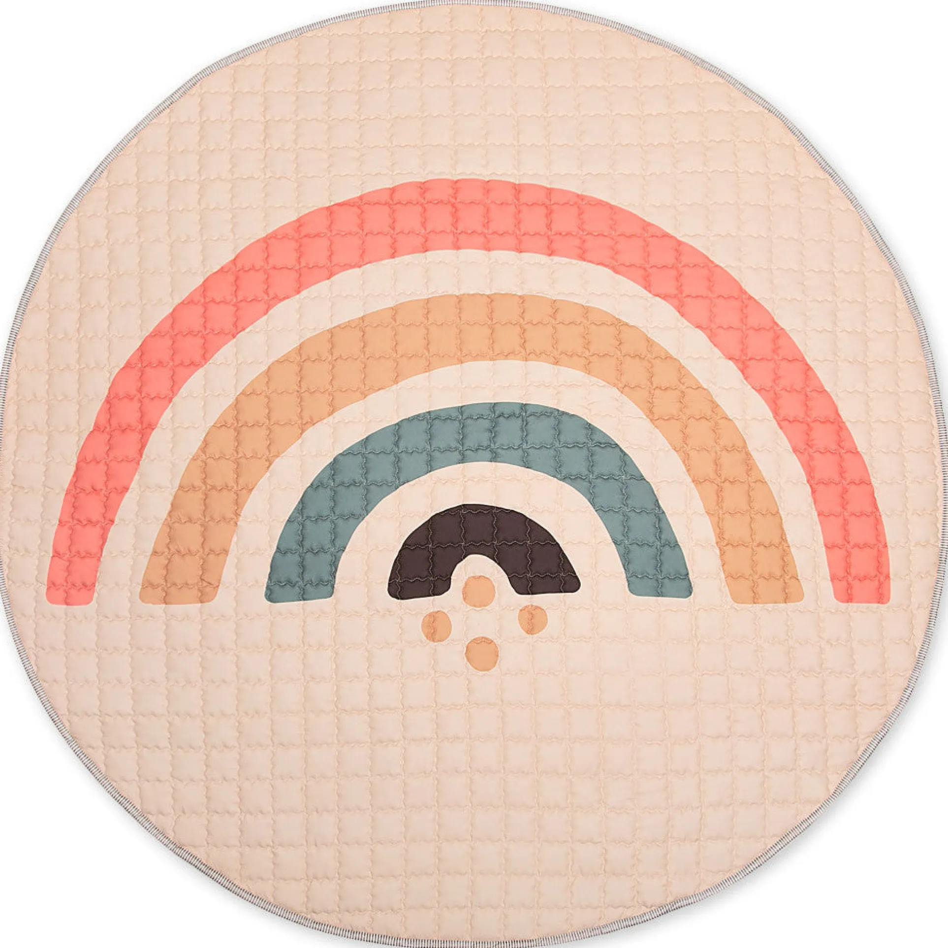 Hakuna Matte Quilted Playmat - Boho Rainbow Extravaganza