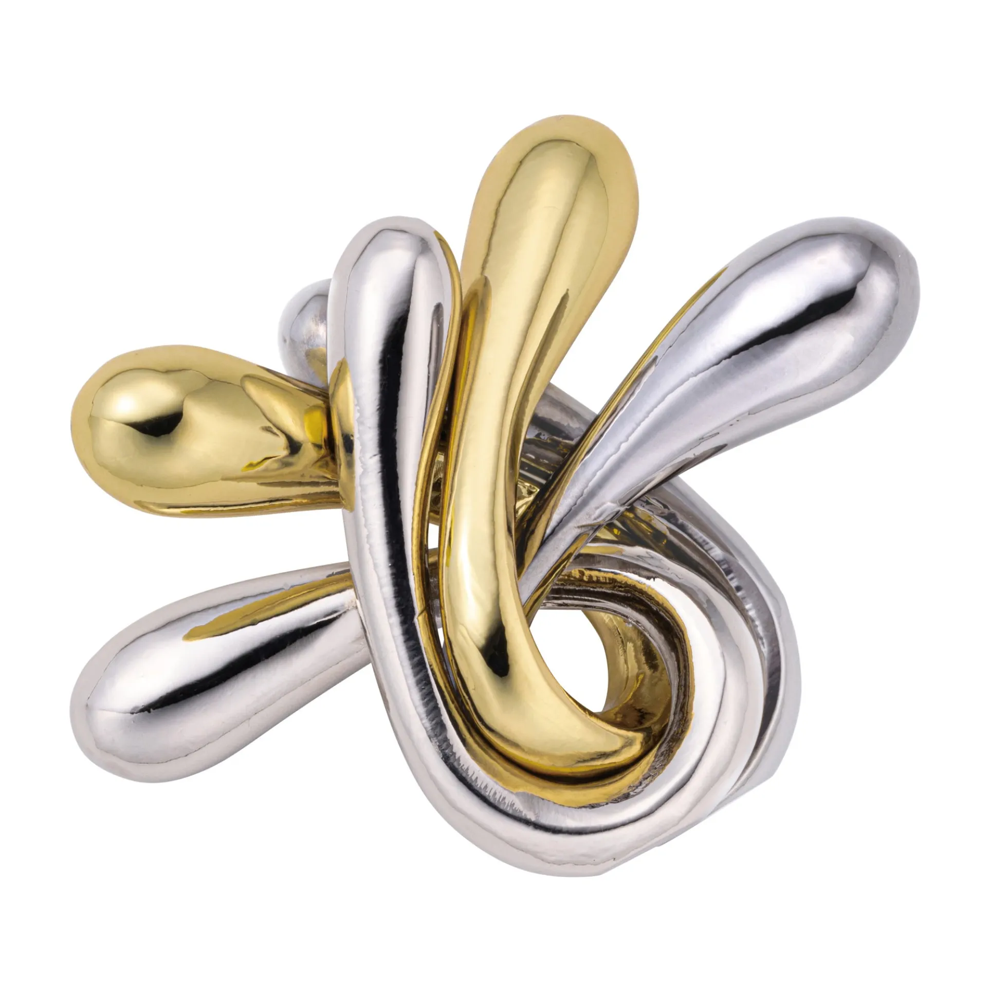 Hanayama Level 5 Cast Puzzle - Ripple, Metal Brain Teaser