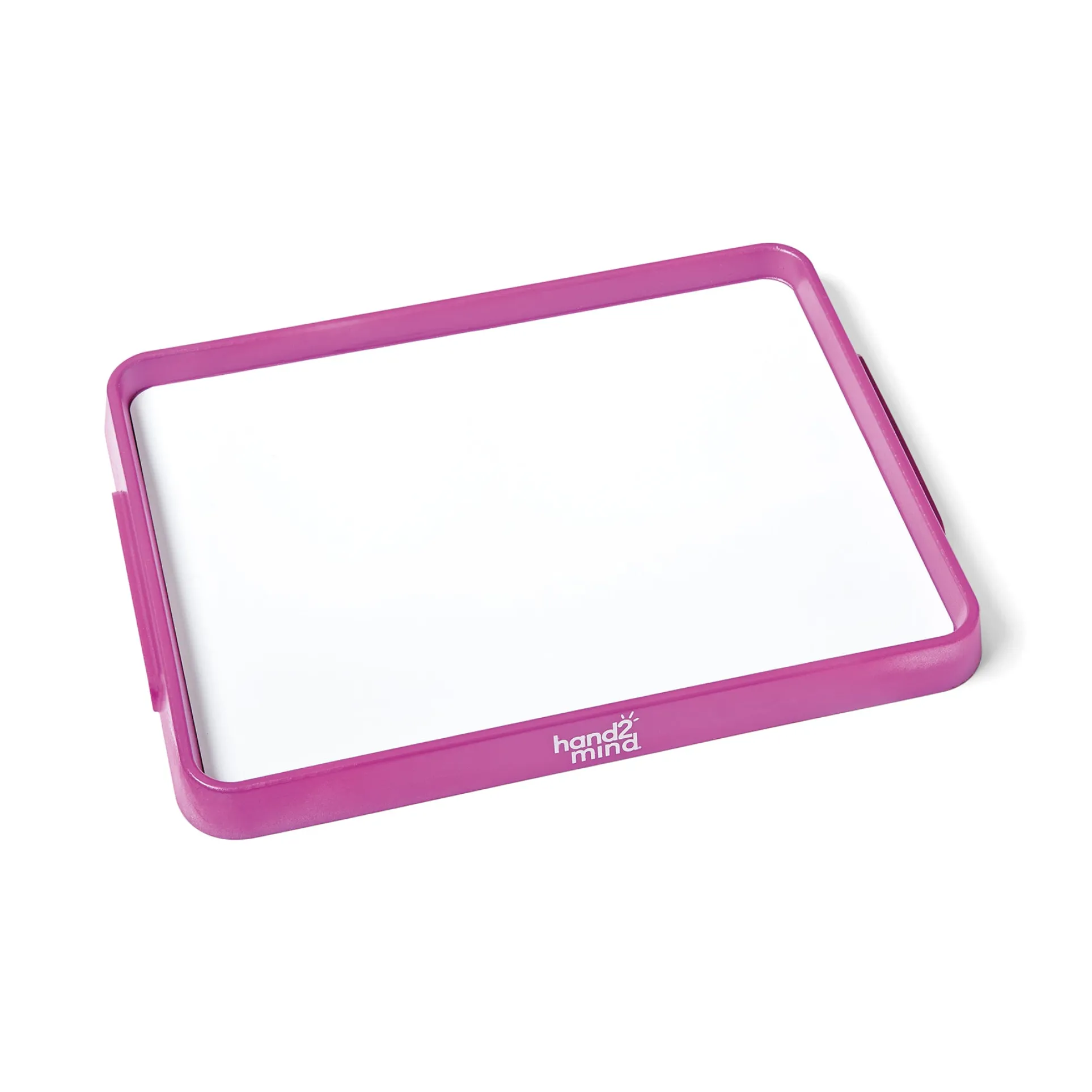 Hand2Mind Colorful Magnetic Dry-Erase Activity Trays - Rainbow Set of 6