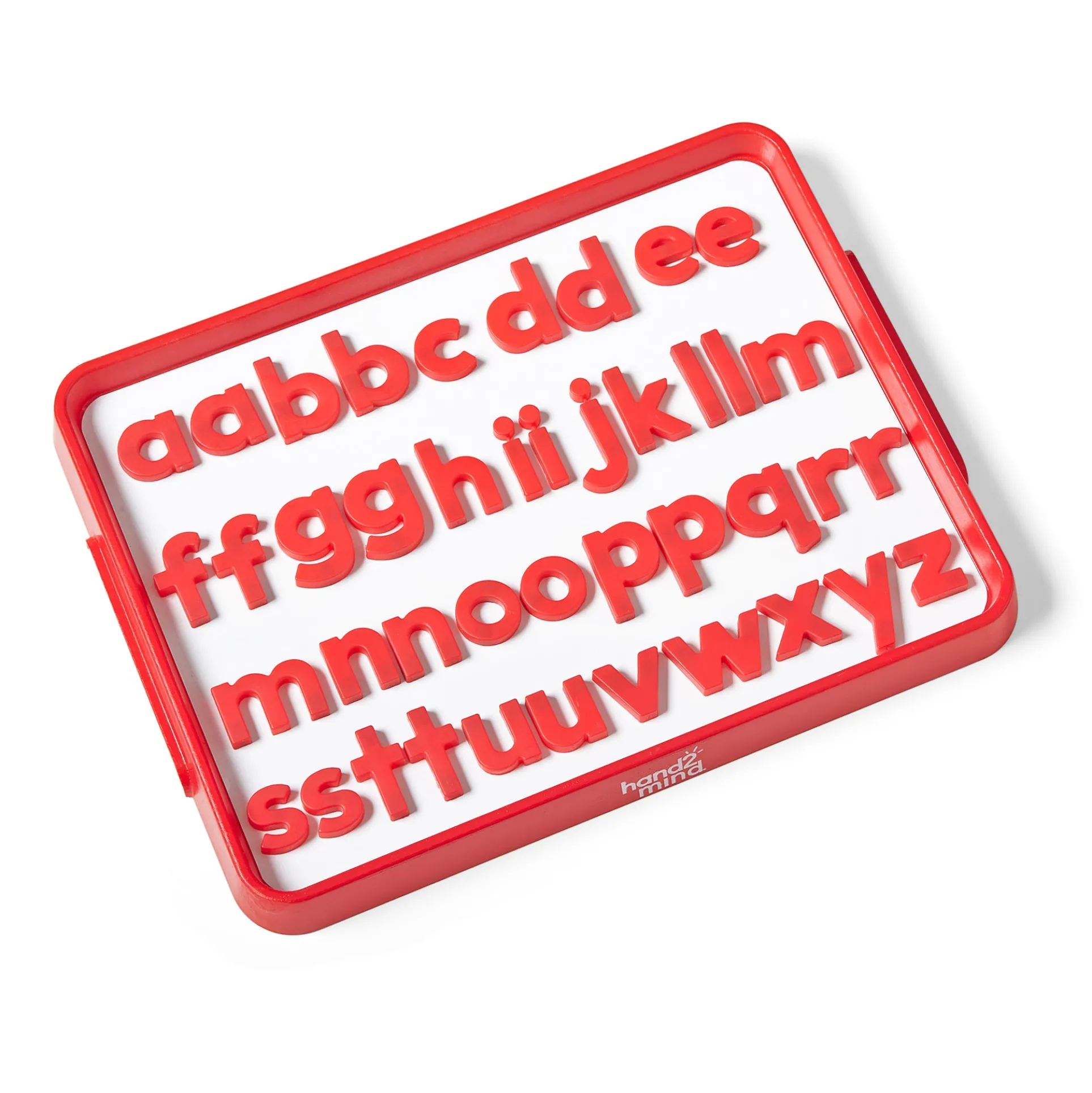 Hand2Mind Colorful Magnetic Dry-Erase Activity Trays - Rainbow Set of 6